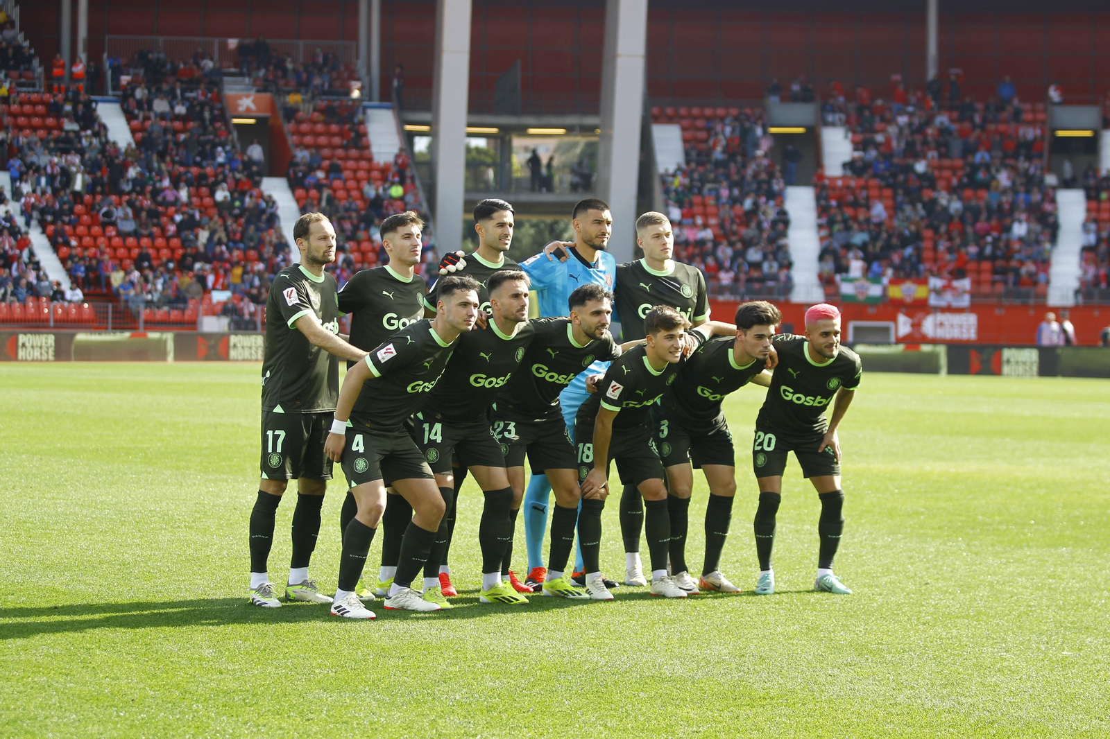 Las mejores imágenes del partido de fútbol U.D. Almería-Girona F.C.