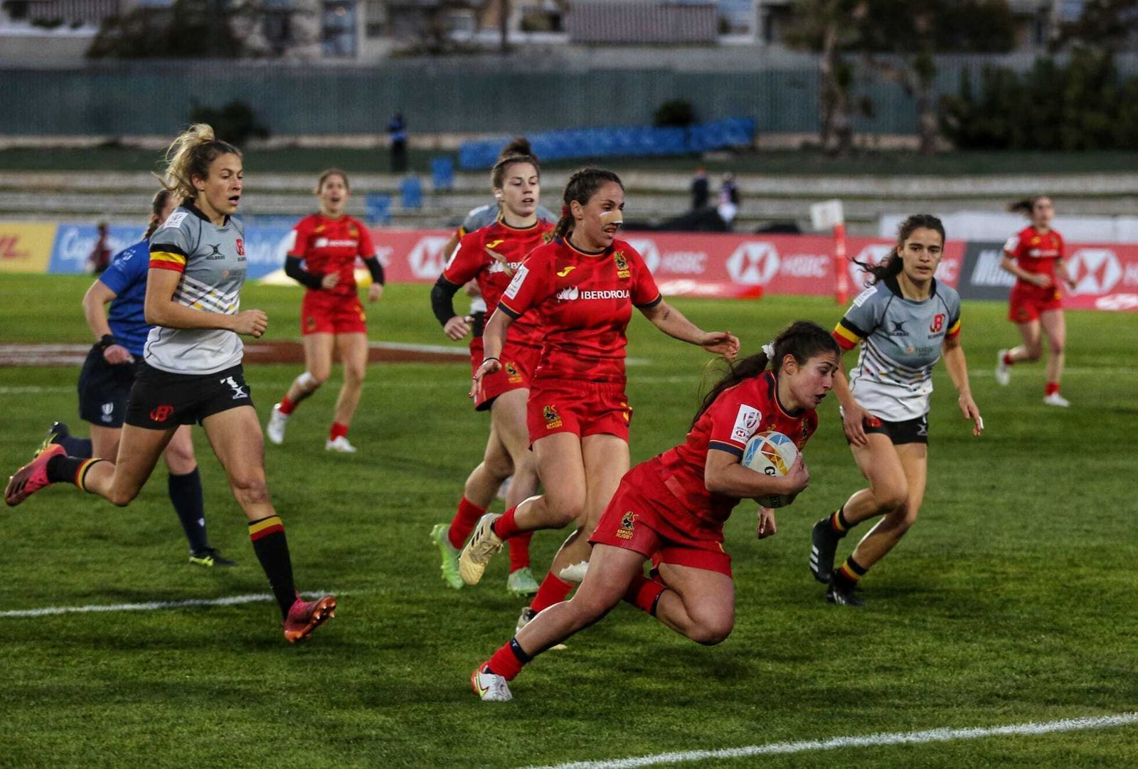 El primer día de las HSBC World Rugby Sevens Series, en fotos