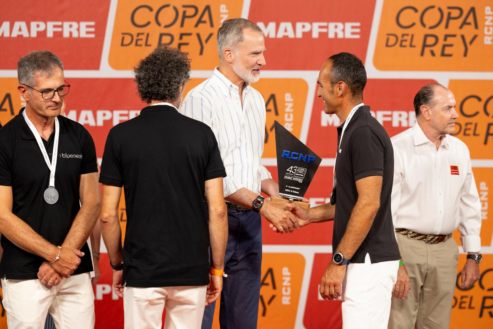 Las fotos de la entrega de premios de la Copa del Rey Mapfre de vela