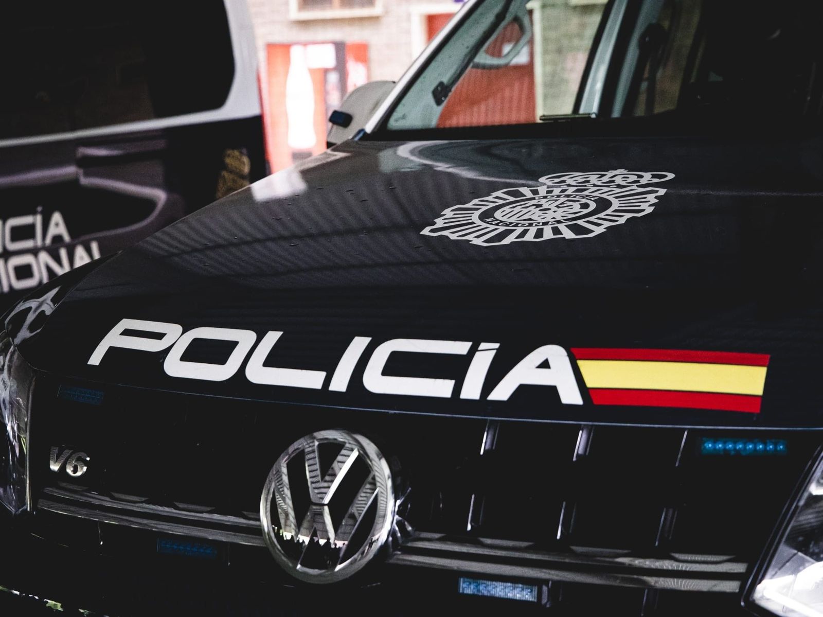 Un coche de la Policía Nacional.