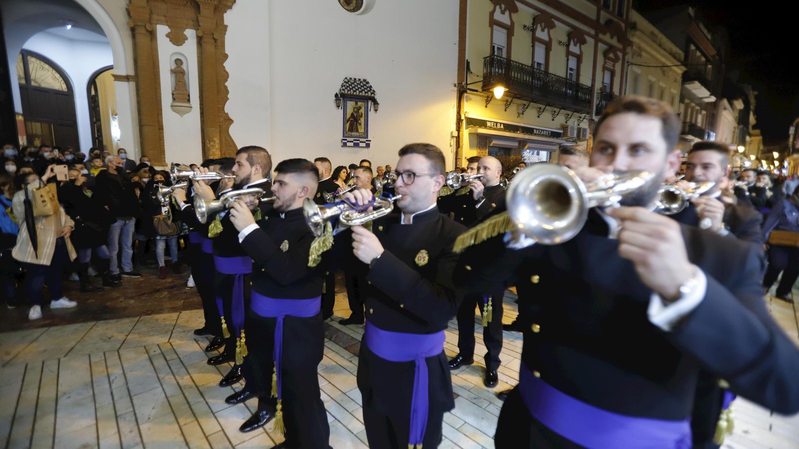 La Banda Nazareno se sumó al gozo del anuncio de la coronación canónica.
