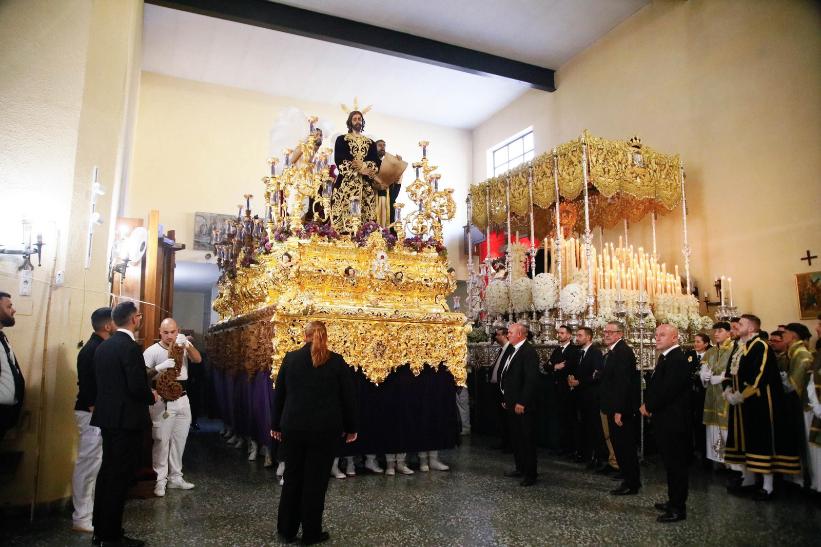 Macarena en la Semana Santa de Almería