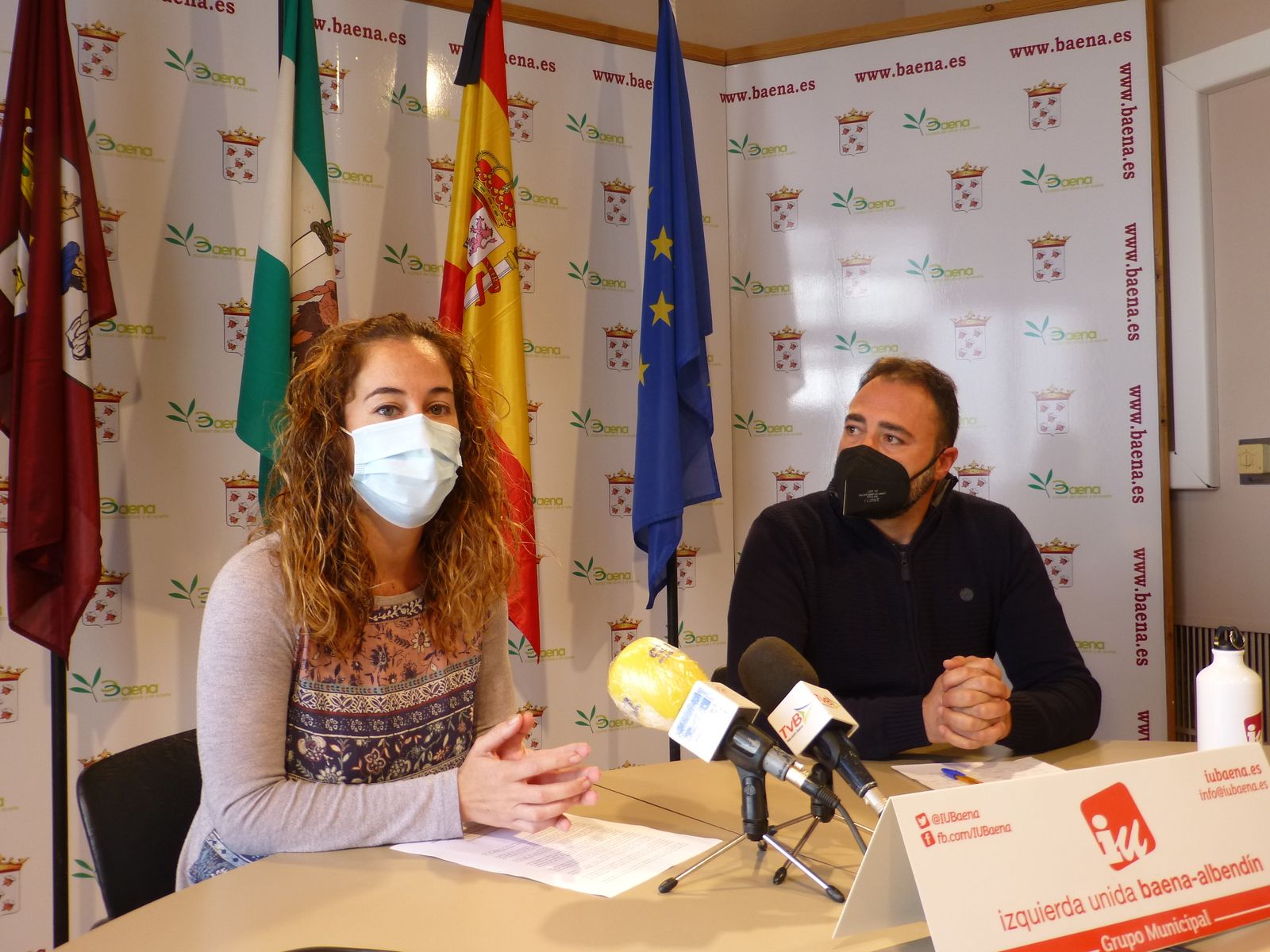 Cristina Vidal y David Bazuelo.