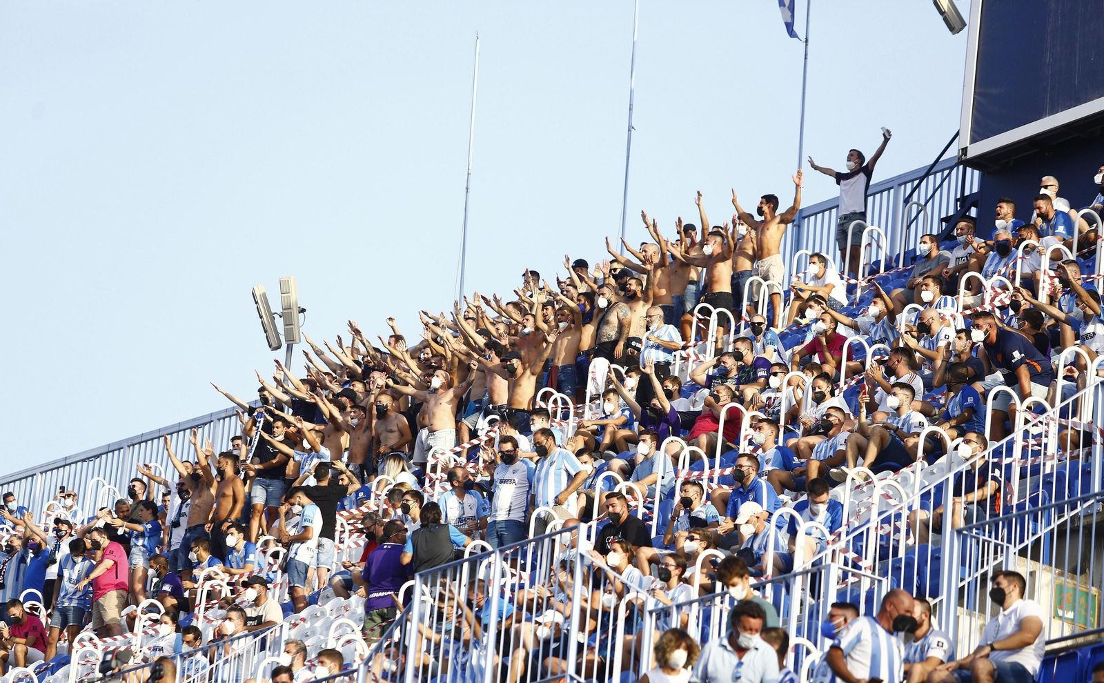 El Málaga CF-Mirandés, en fotos
