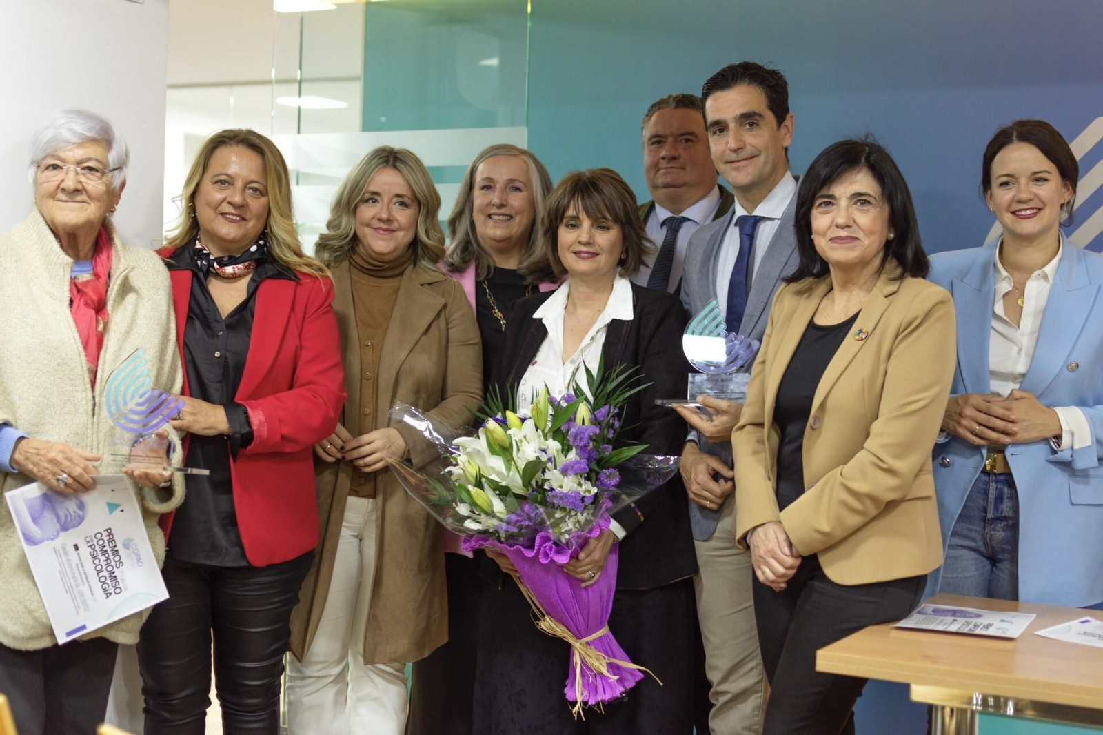 Teresa Lechuga, el Ayuntamiento de Alcalá la Real y Aprompsi, galardonados en Jaén.