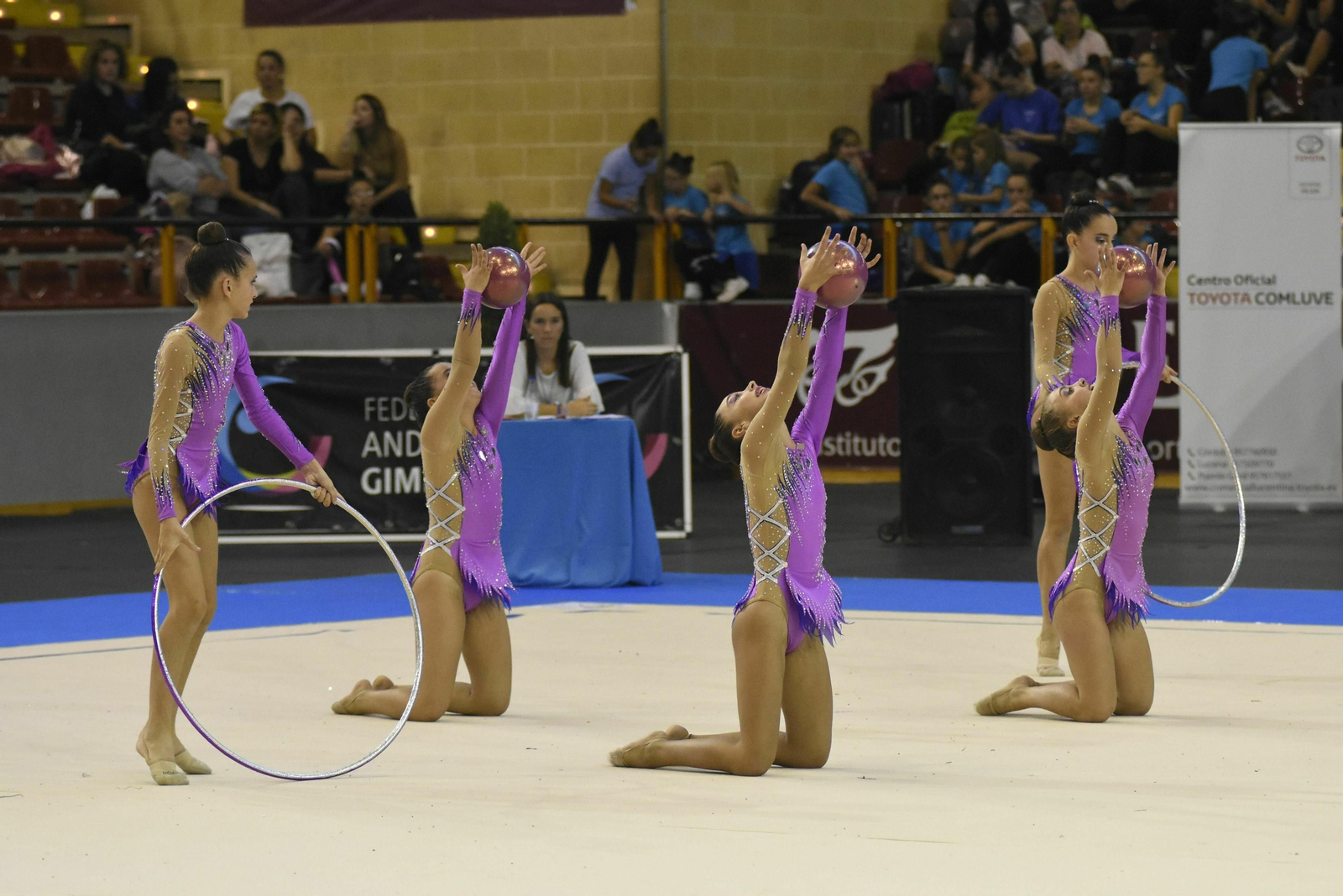 Las fotografías de la fiesta de la gimnasia rítmica del Torneo Nacional Ciudad de Córdoba Lourdes Mohedano