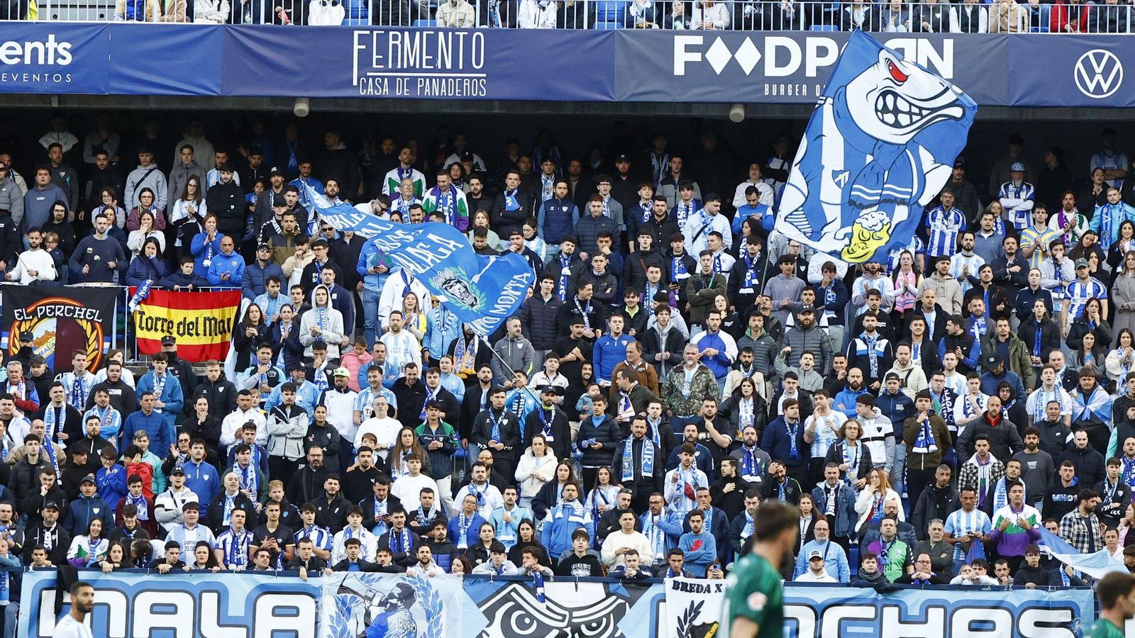 El Málaga CF-Racing de Ferrol, en fotos