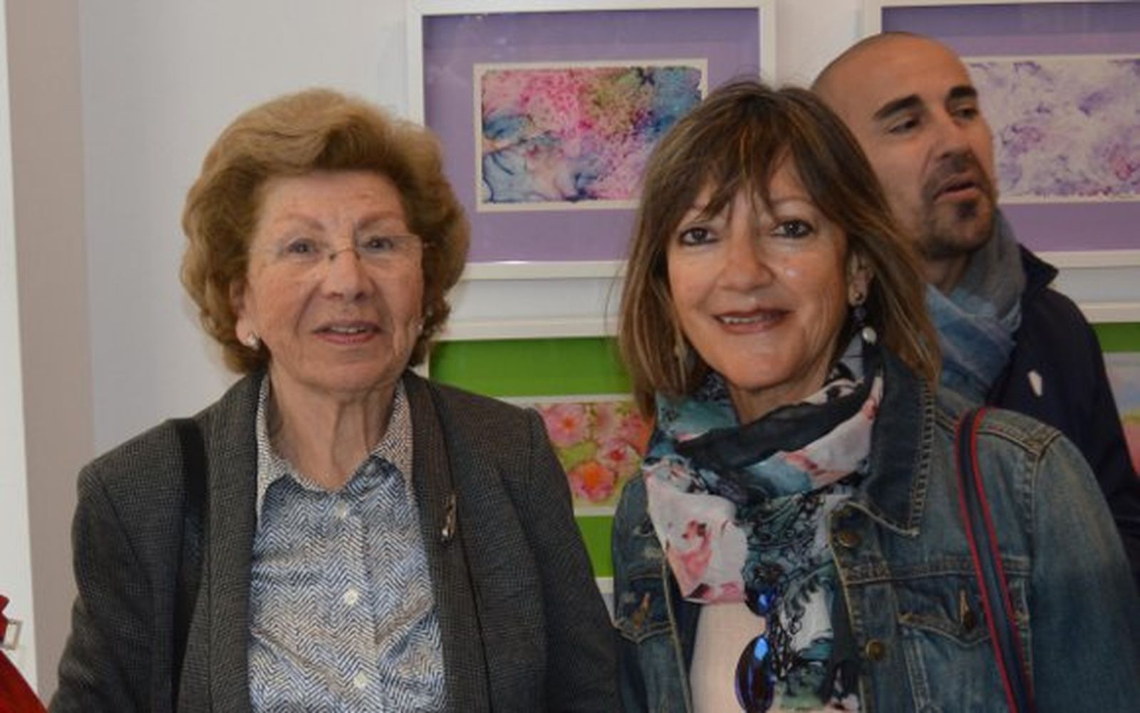 María del Carmen Gómez con Pilar de la Cruz.


Foto: Ignacio Casas de Ciria