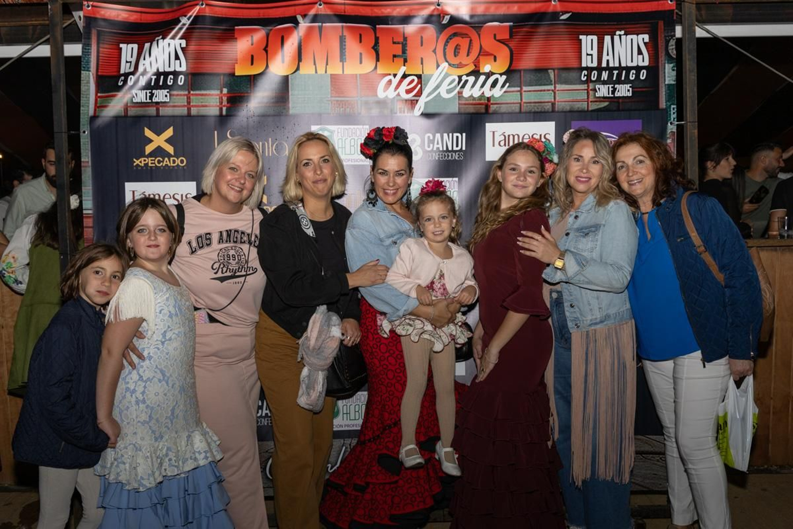 Feria de San Lucas por la noche, en imágenes