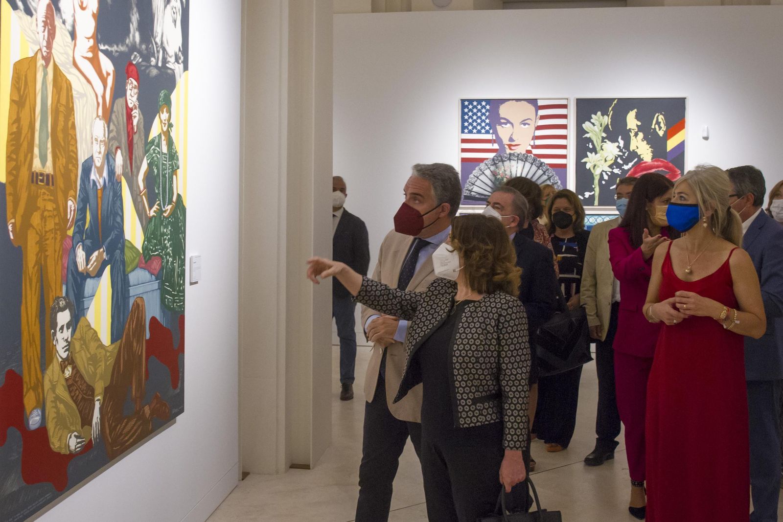 Las fotos de la nueva sala de exposiciones temporales Eugenio Chicano del Museo de Málaga