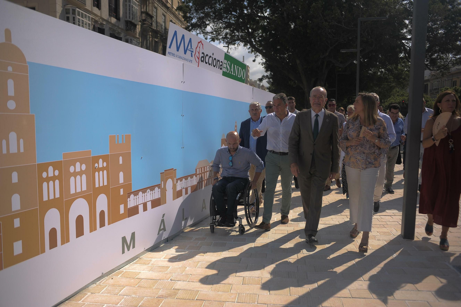 Fotos de la inauguración de los trabajos de reurbanización de la Alameda Fotos de la inauguración de los trabajos de reurbanización de la Alameda