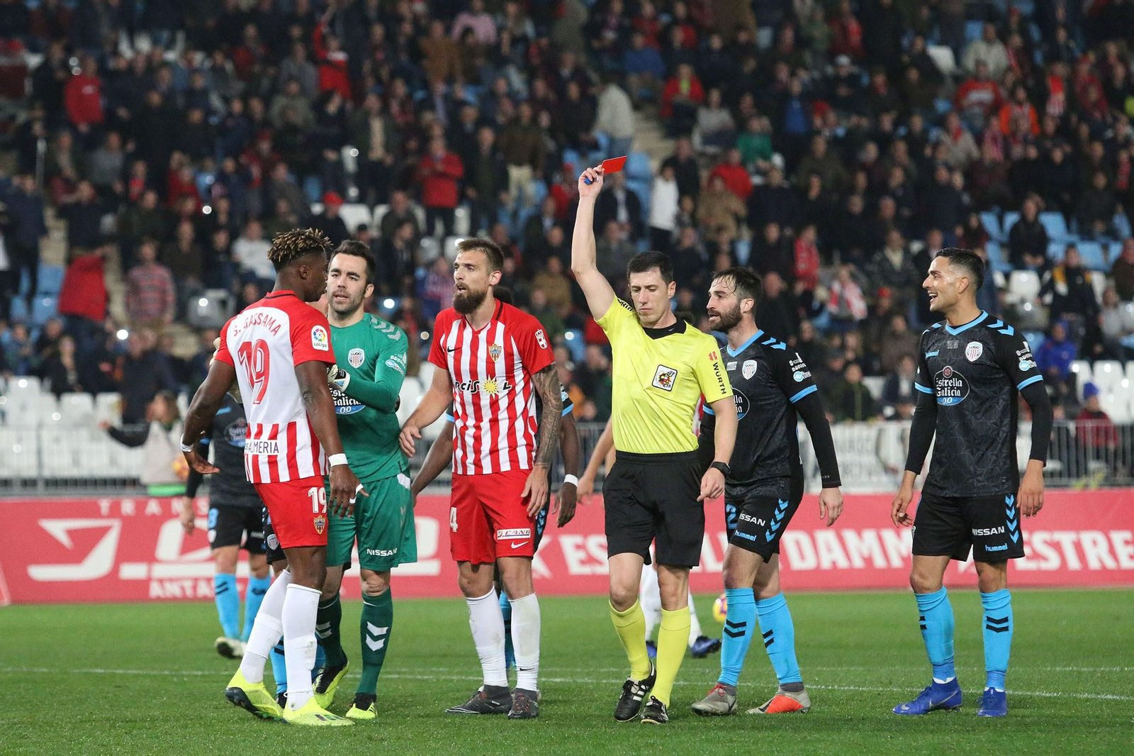 El Almería-Lugo, en imágenes