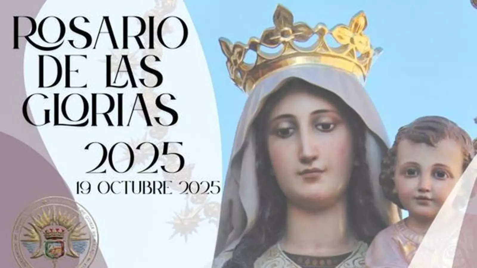 Horario e Itinerario Rosario de Glorias de Málaga 2025: la Virgen del Carmen de la Colonia Santa Inés presidirá la procesión
