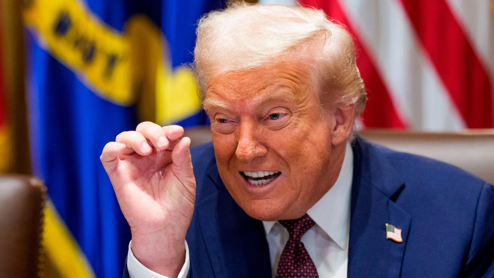 El presidente de EEUU, Donald Trump.