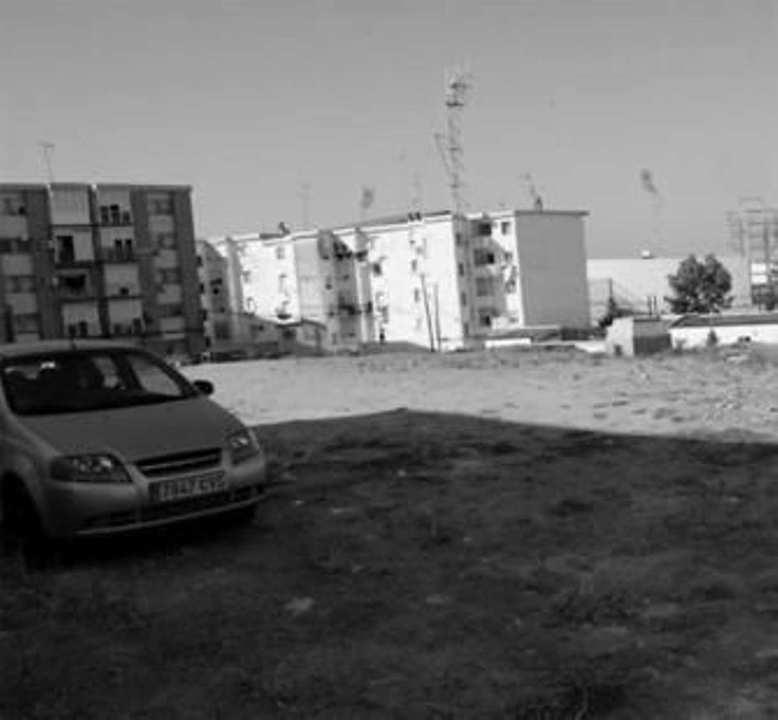 Una zona de descampado de la barriada del Higueral.