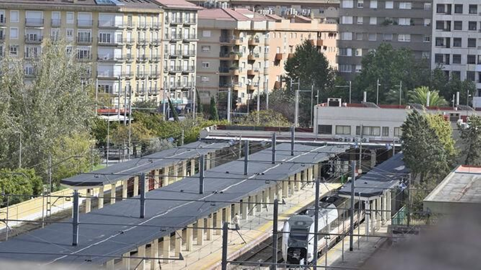 Estación de Renfe en Jaén capital.