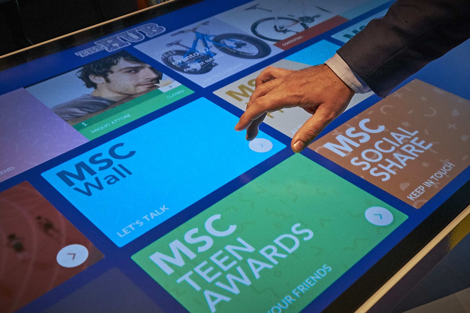 Primera escala en Cádiz del crucero MSC Seaside