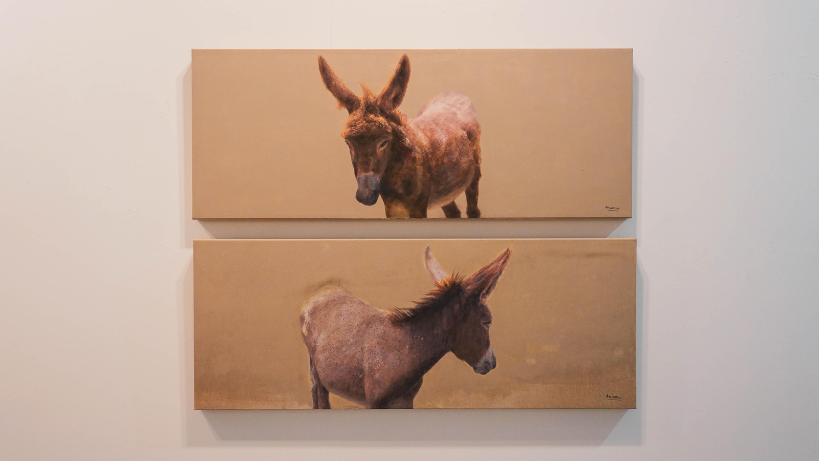 Inauguración de la exposición de Manuel Cano y Javier Machimbarrena en la sala Cajasur de Algeciras