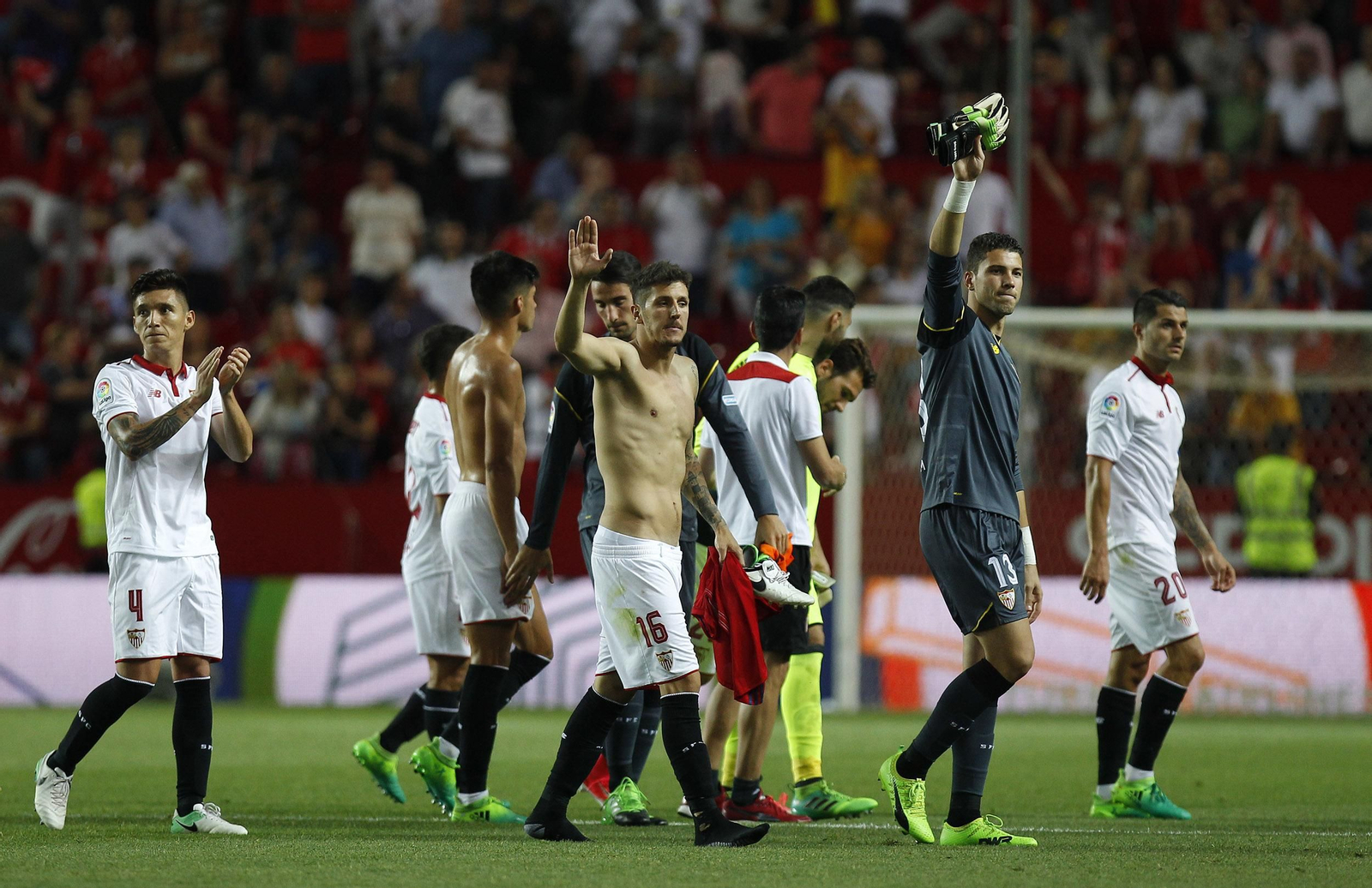 El Sevilla FC-Osasuna, en imágenes