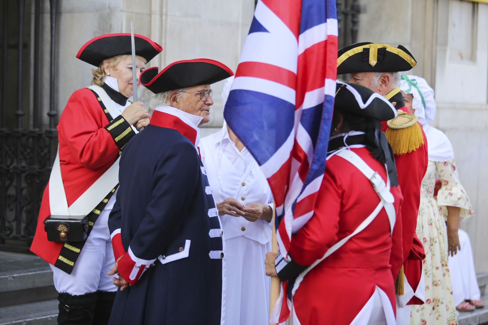 Las fotos del desfile en Málaga en recuerdo a Bernardo de Gálvez
