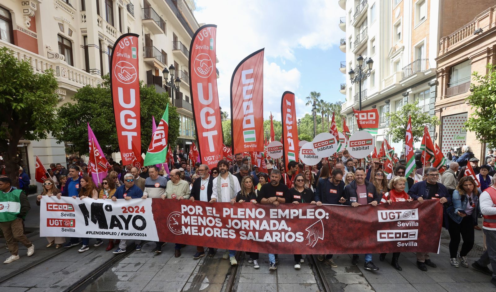 Manifestación día internacional del Trabajo