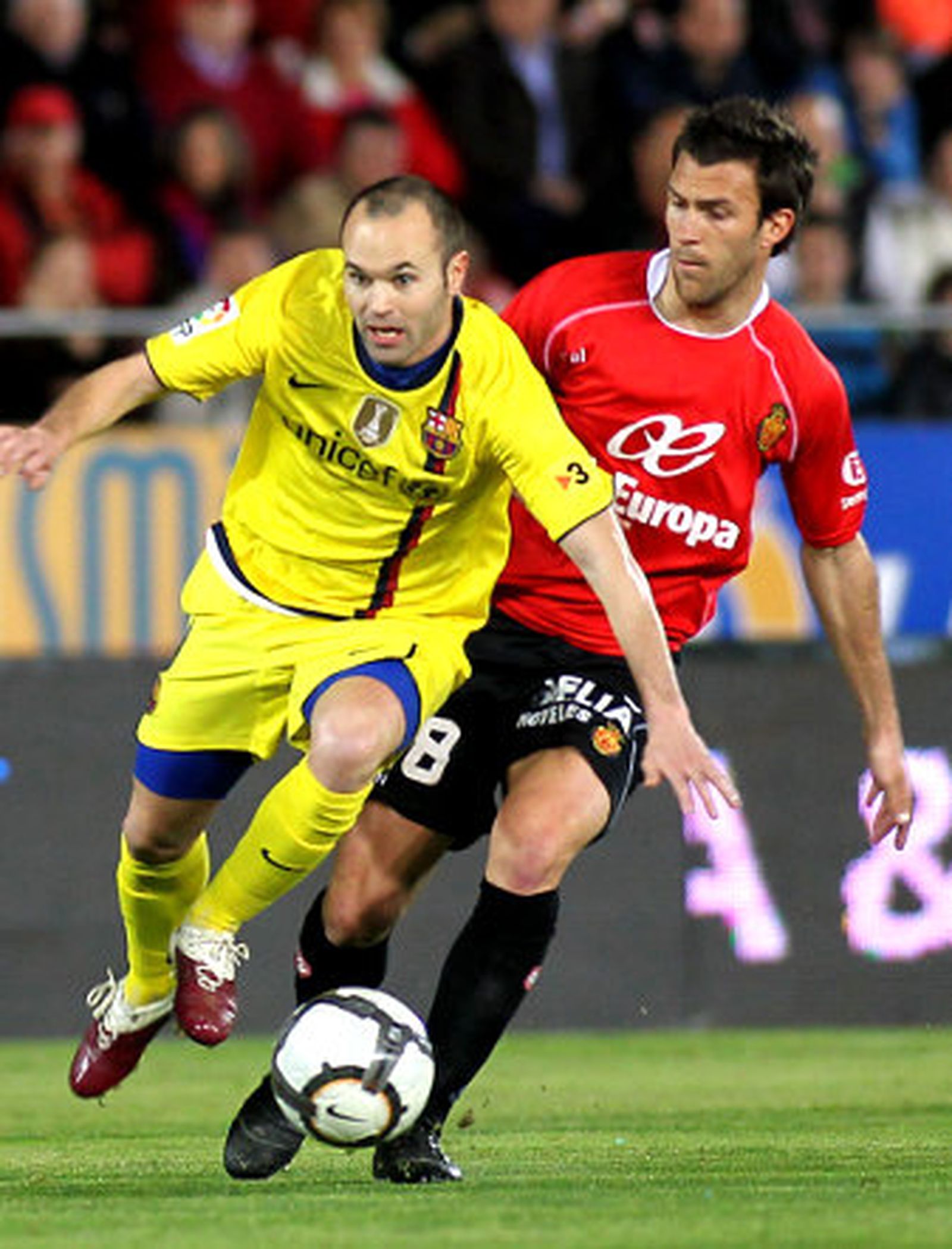 Iniesta será baja 10 días y no jugará contra el Arsenal