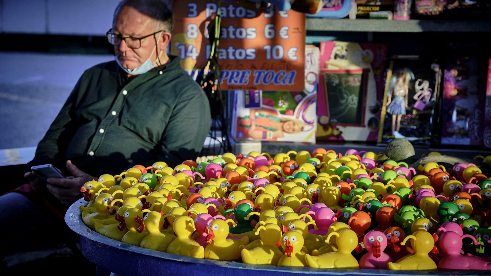 Vive Park, el parque de atracciones itinerante instalado en Chiclana.