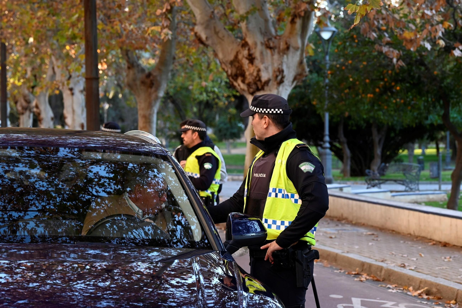 Los controles de alcoholemia en Córdoba por Navidad, en imágenes