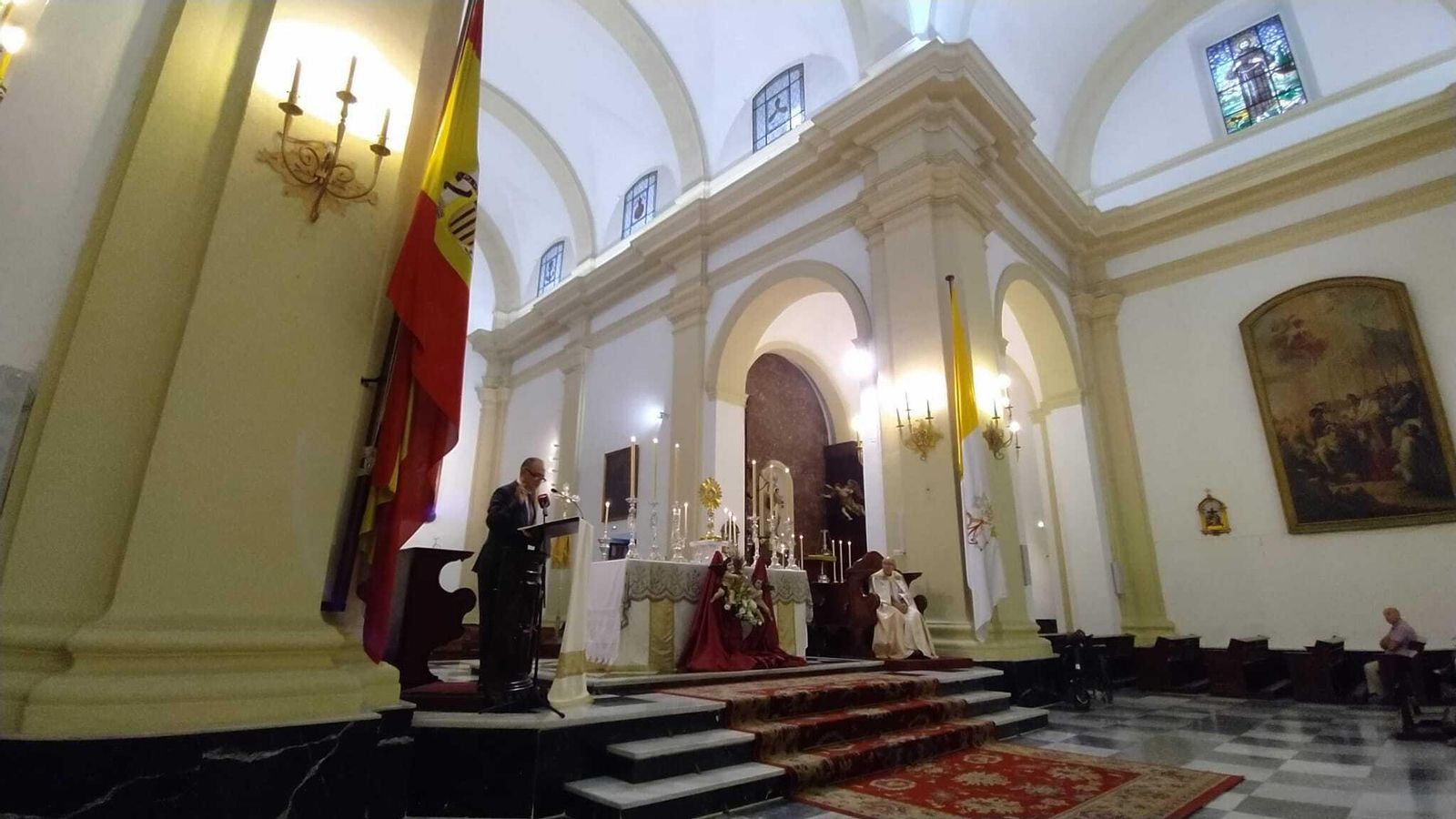 Acto de Exaltación a la Eucaristía en San Fernando.