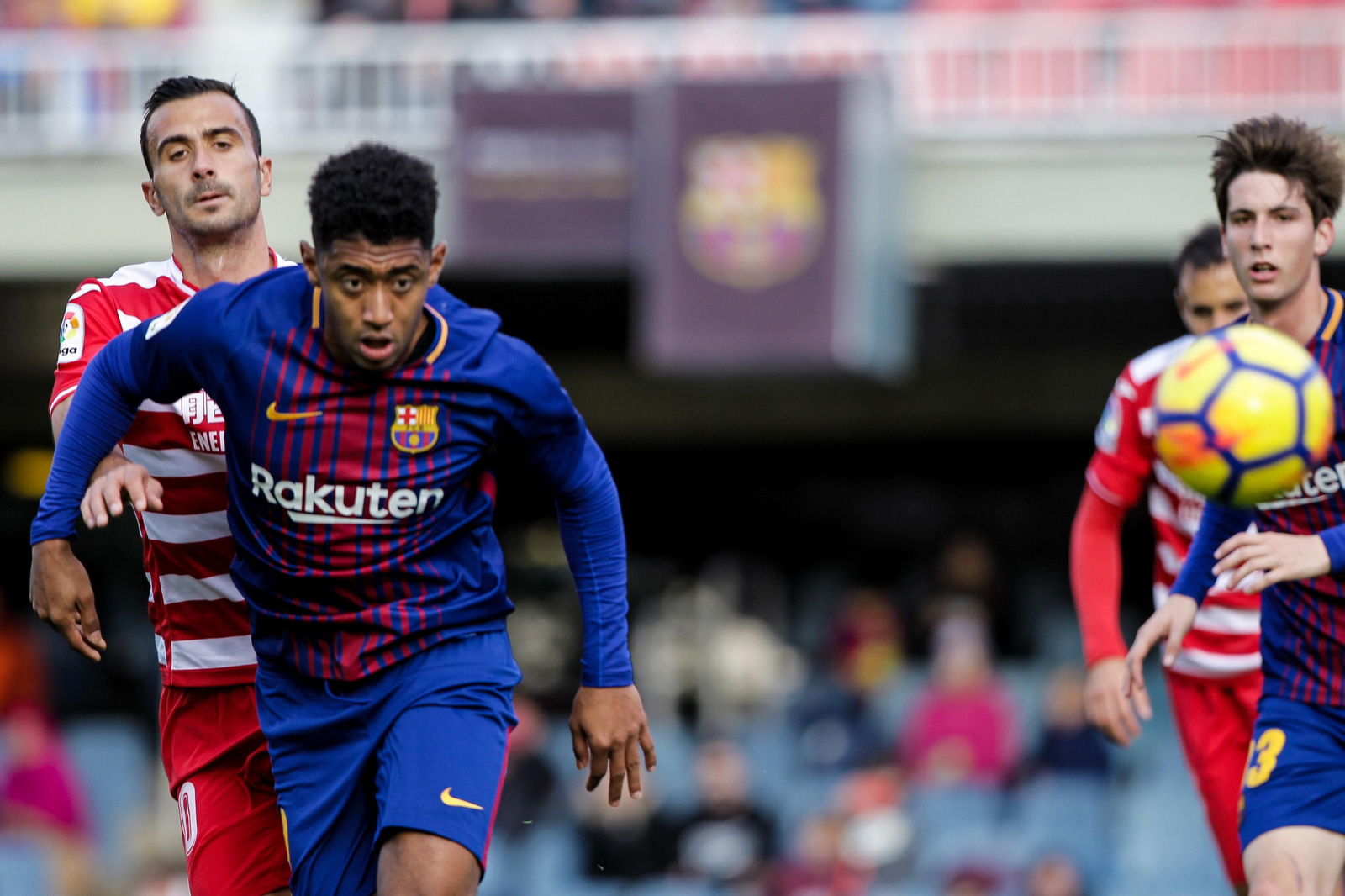 Las imágenes del Barcelona B-Granada