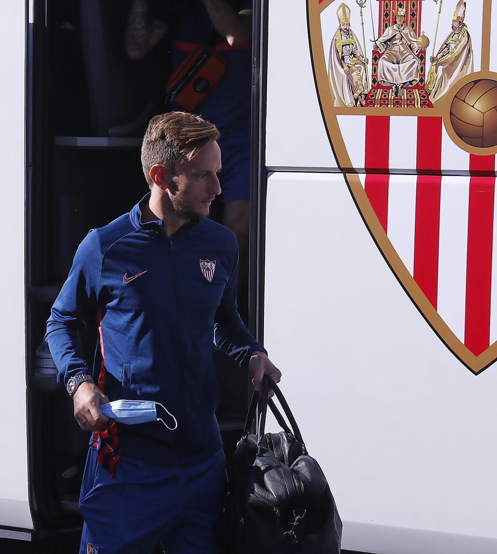 Rakitic, antes de volar a Barcelona.