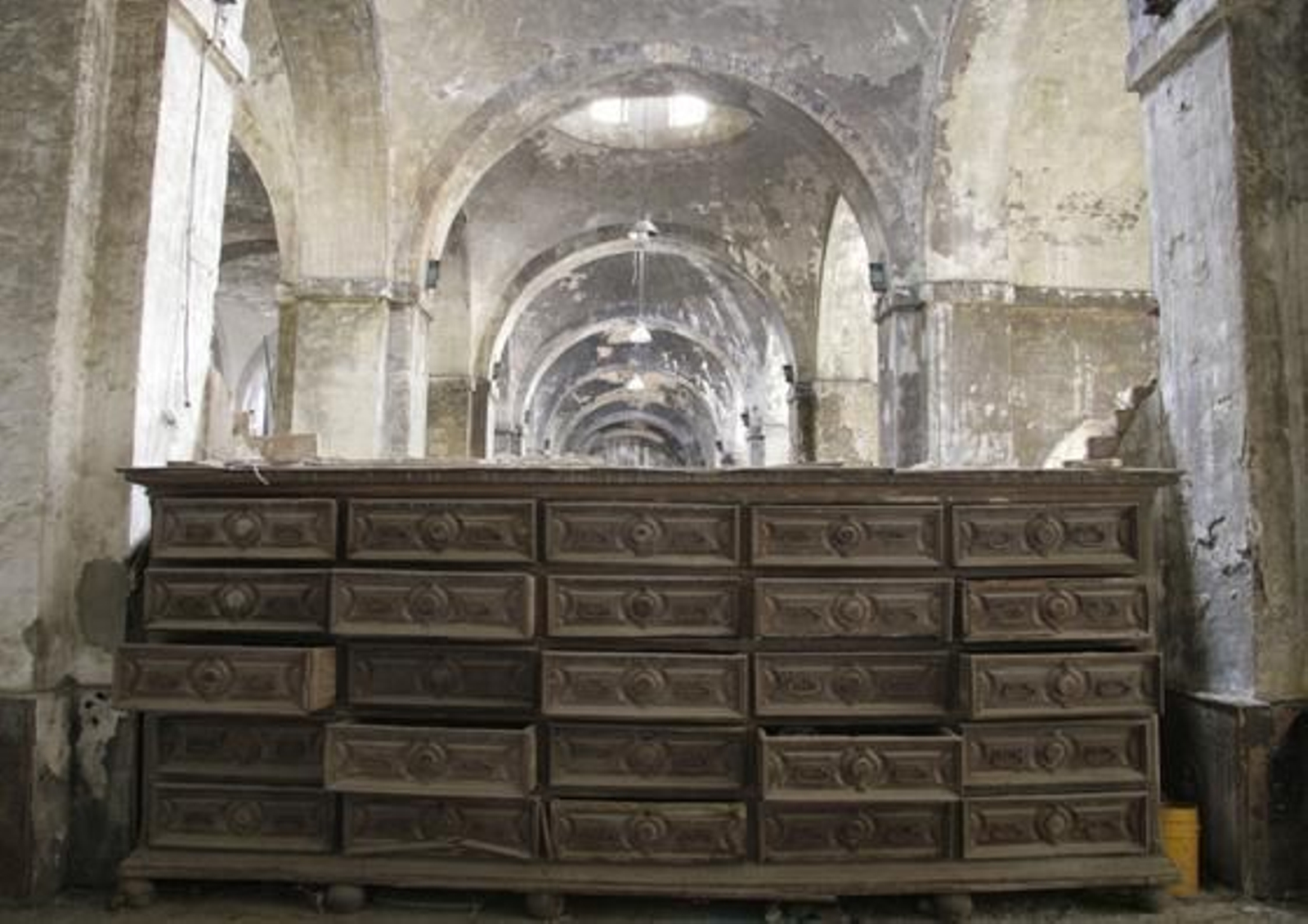 Reportaje fotográfico de la Real Fábrica de Artillería de Sevilla.

Foto: Victoria Hidalgo