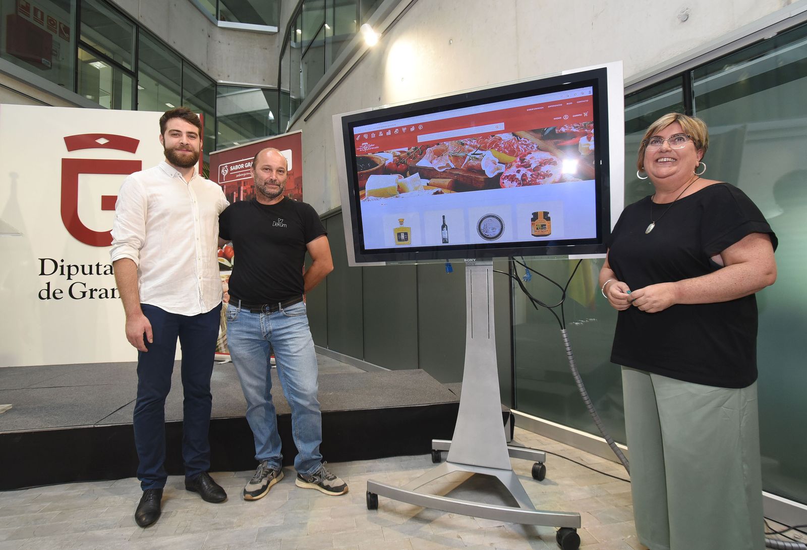Imagen de la presentación de la tienda online de Sabor Granada