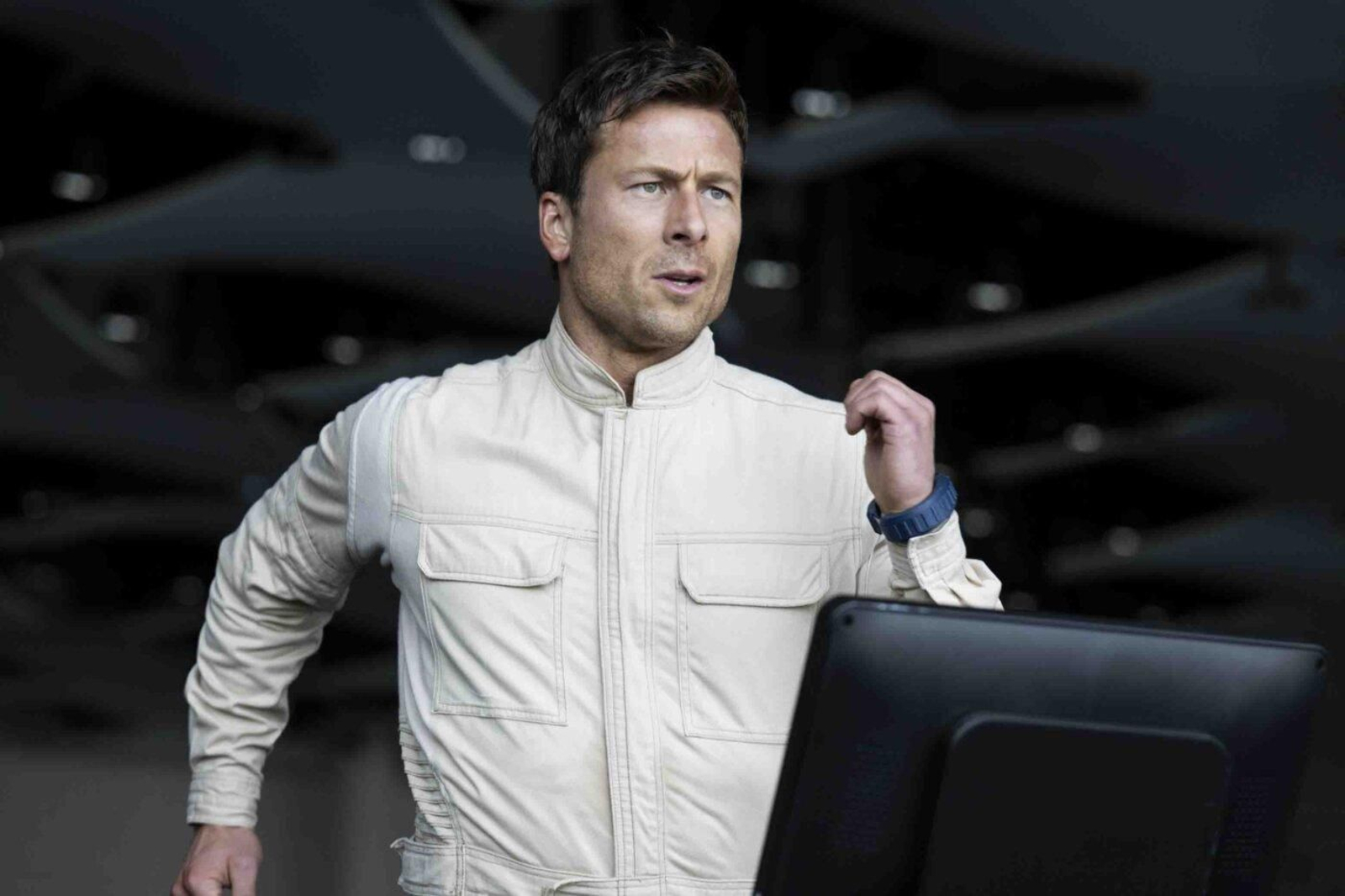 El actor Glen Powell.