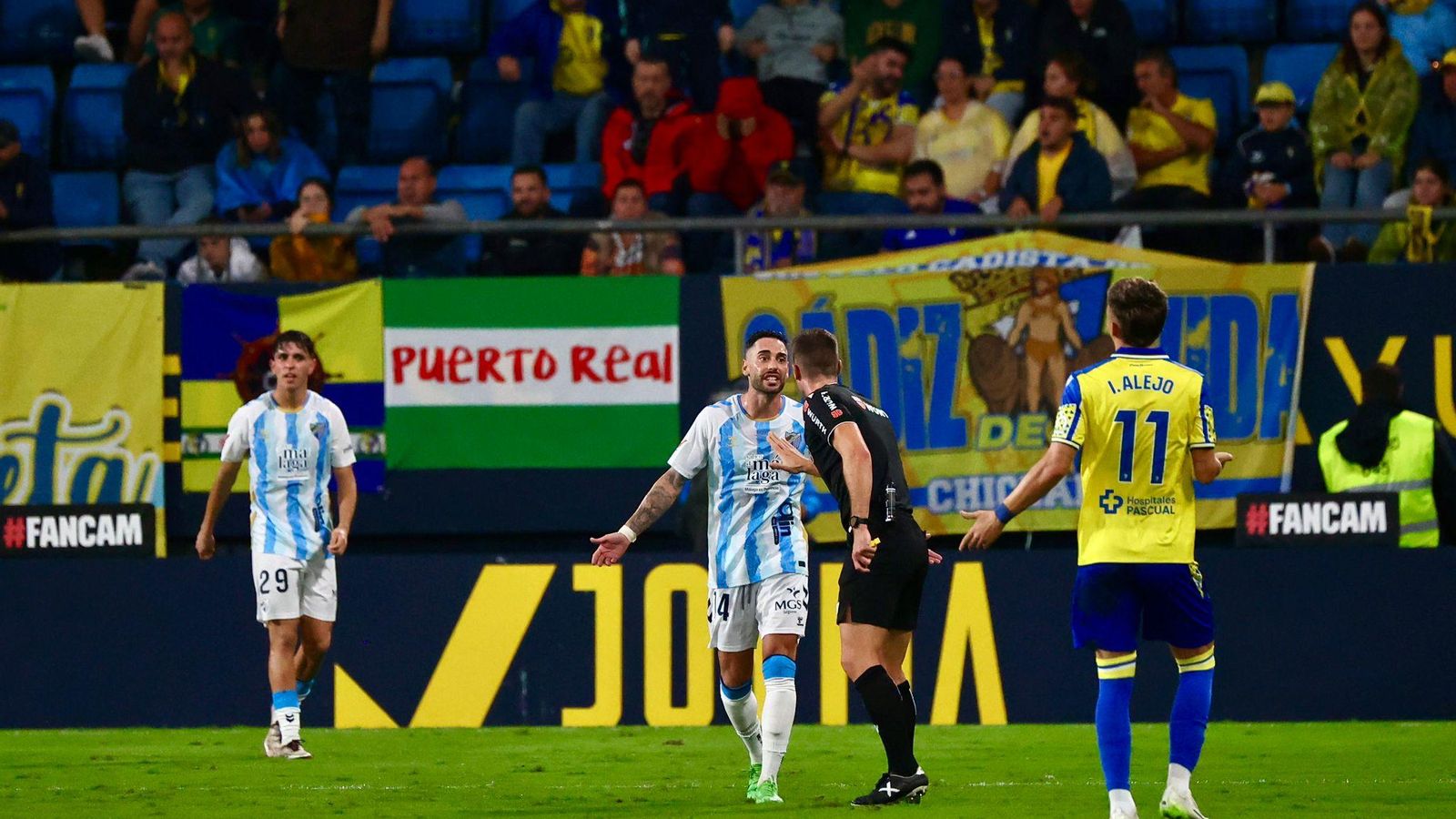 El Cádiz - Málaga CF, en fotos