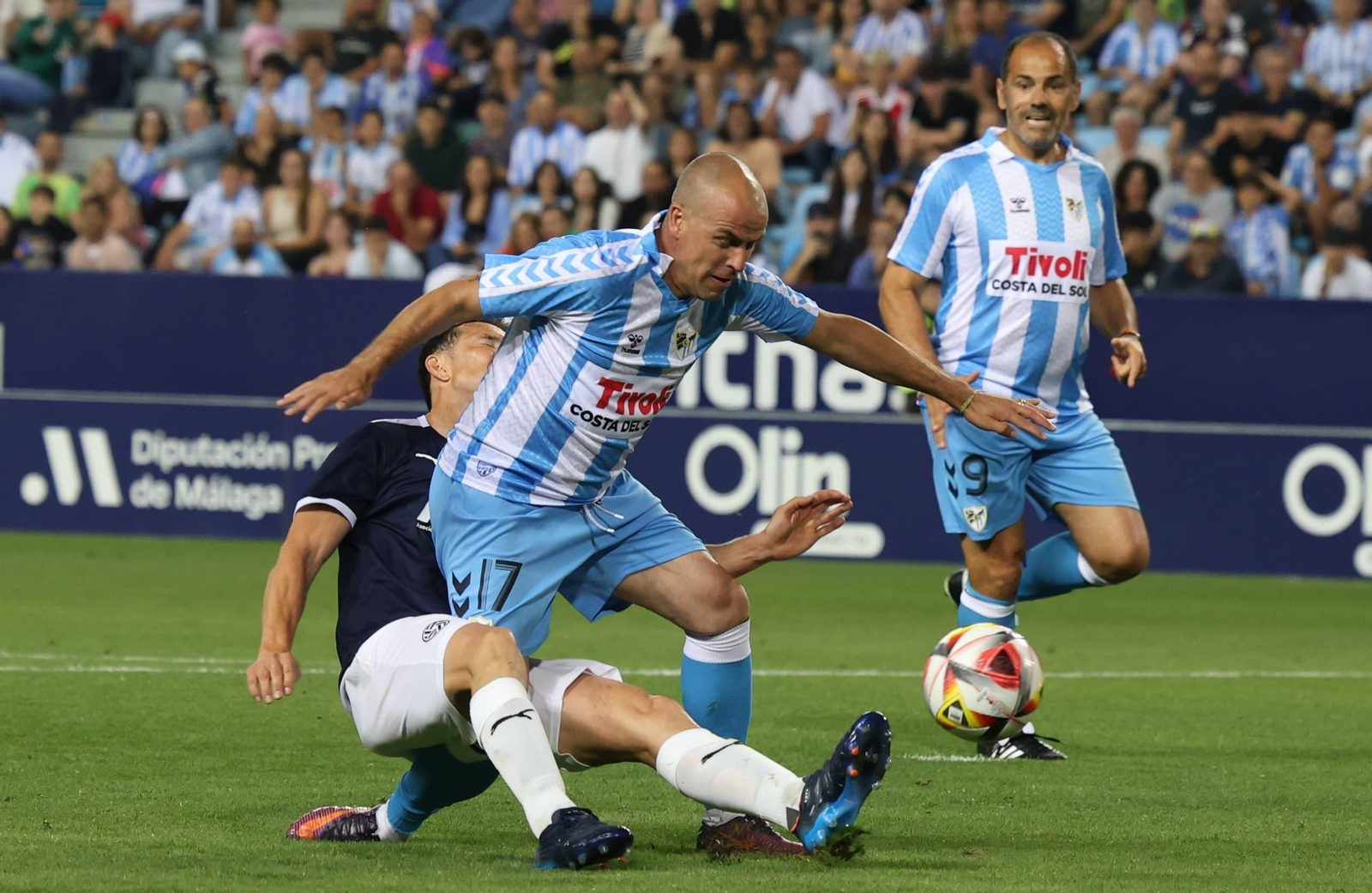 El Partido de Leyendas del Málaga CF, en imágenes