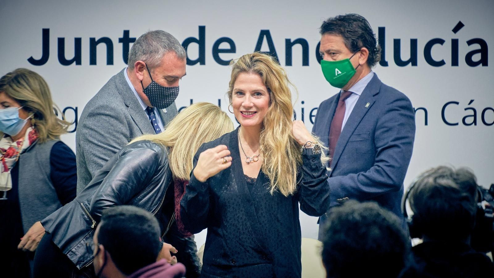 Ana Mestre, durante su comparecencia para hacer balance de la gestión de la Junta en 2020.