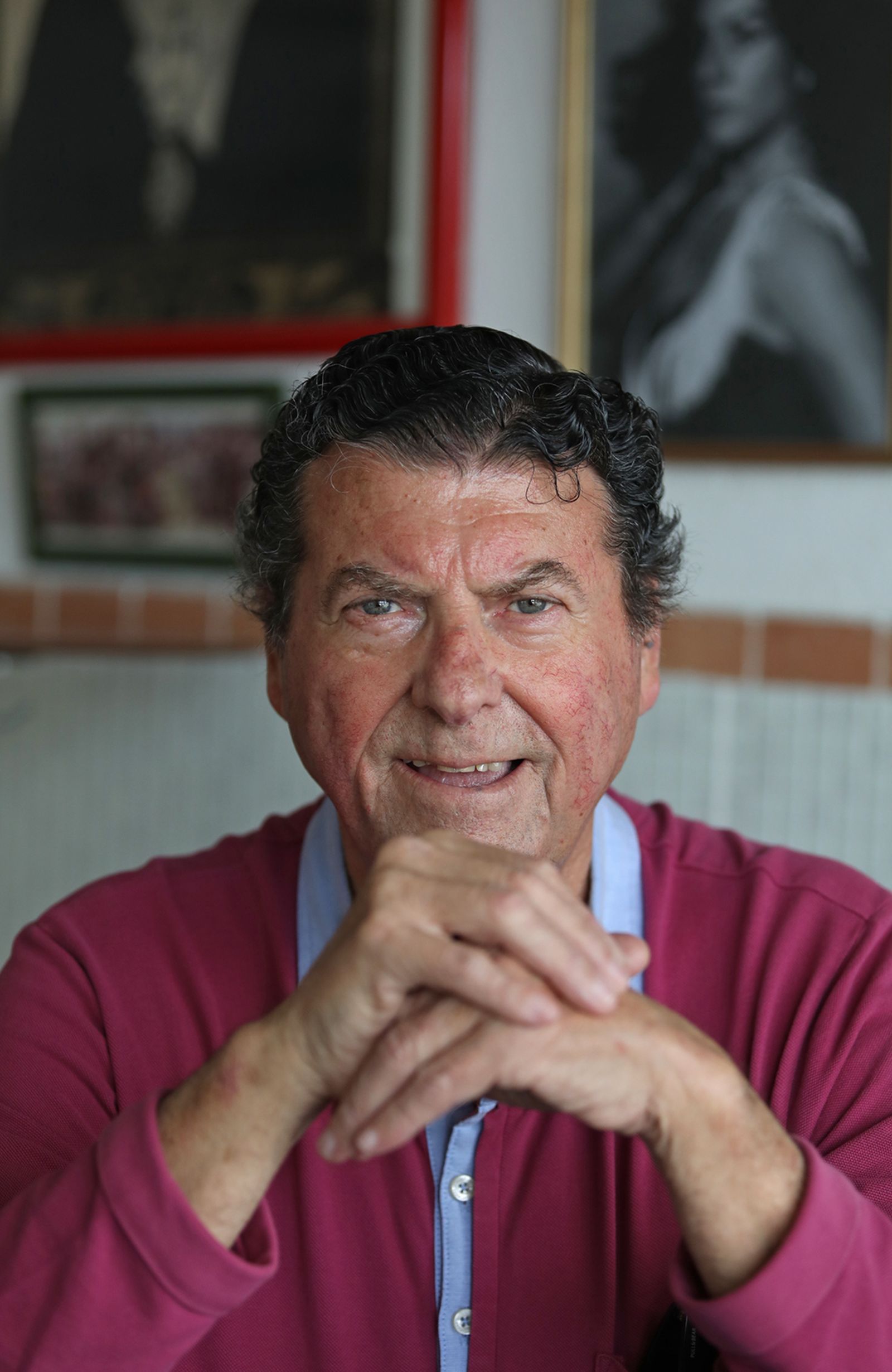 Luis 'El Zambo' posa para Diario de Jerez.