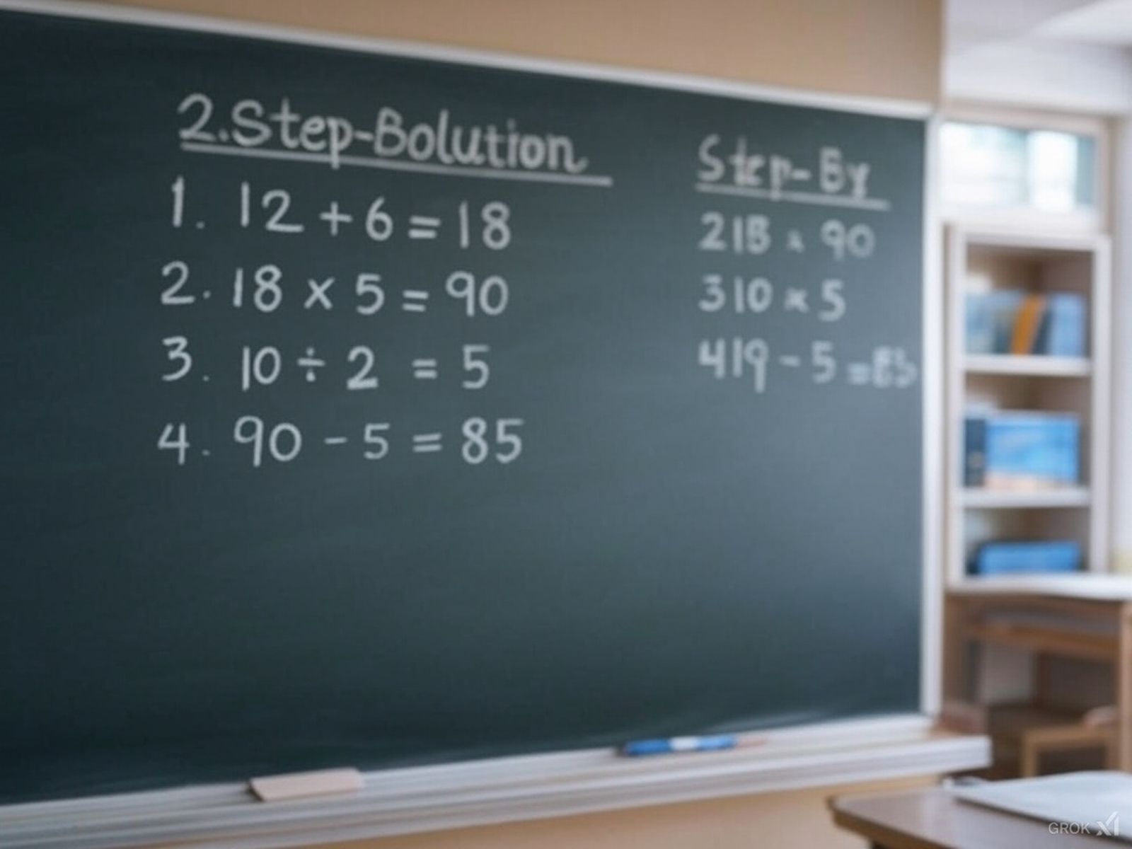 Resolviendo el problema matemático