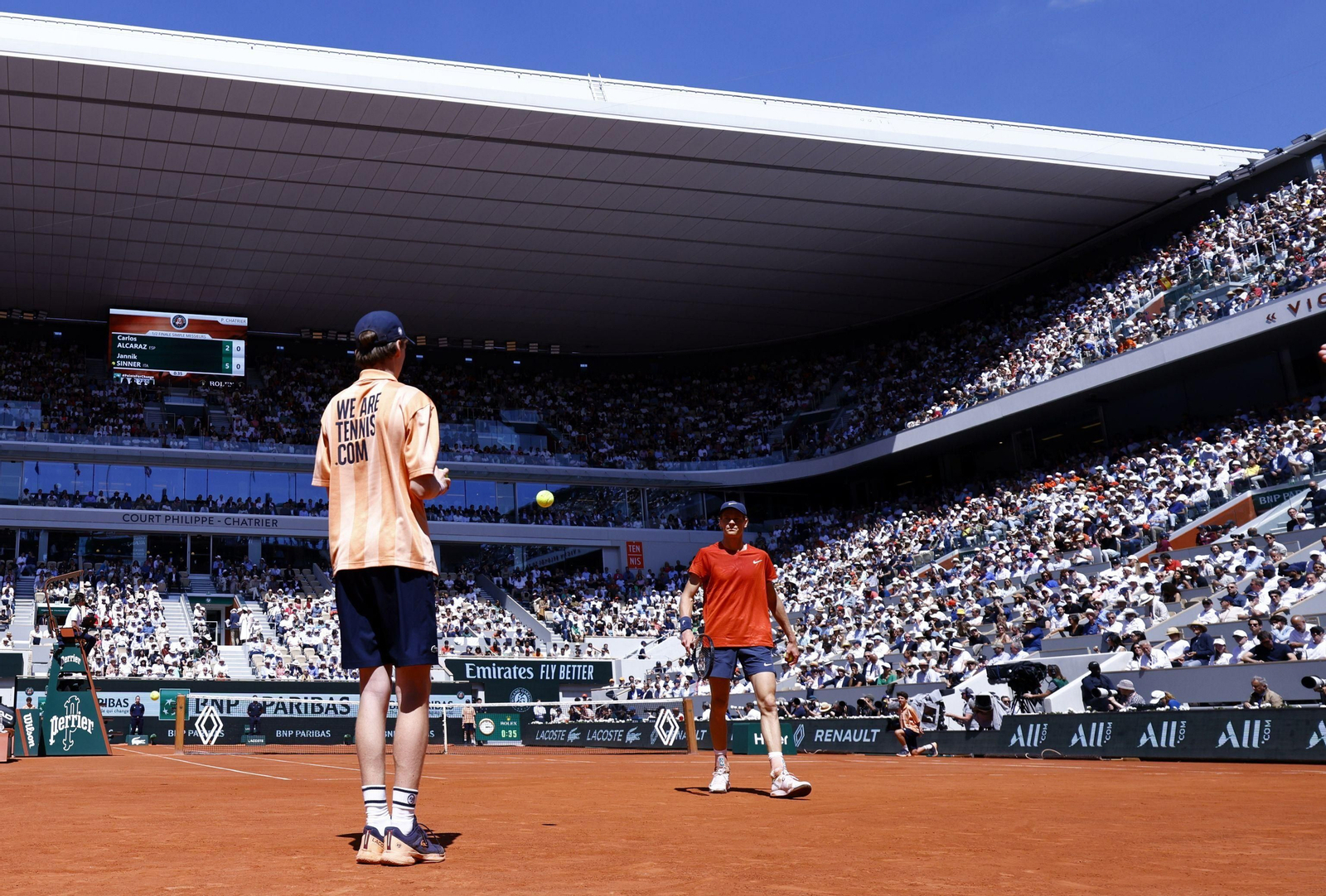 Las mejores fotos de la remontada de Alcaraz a Sinner