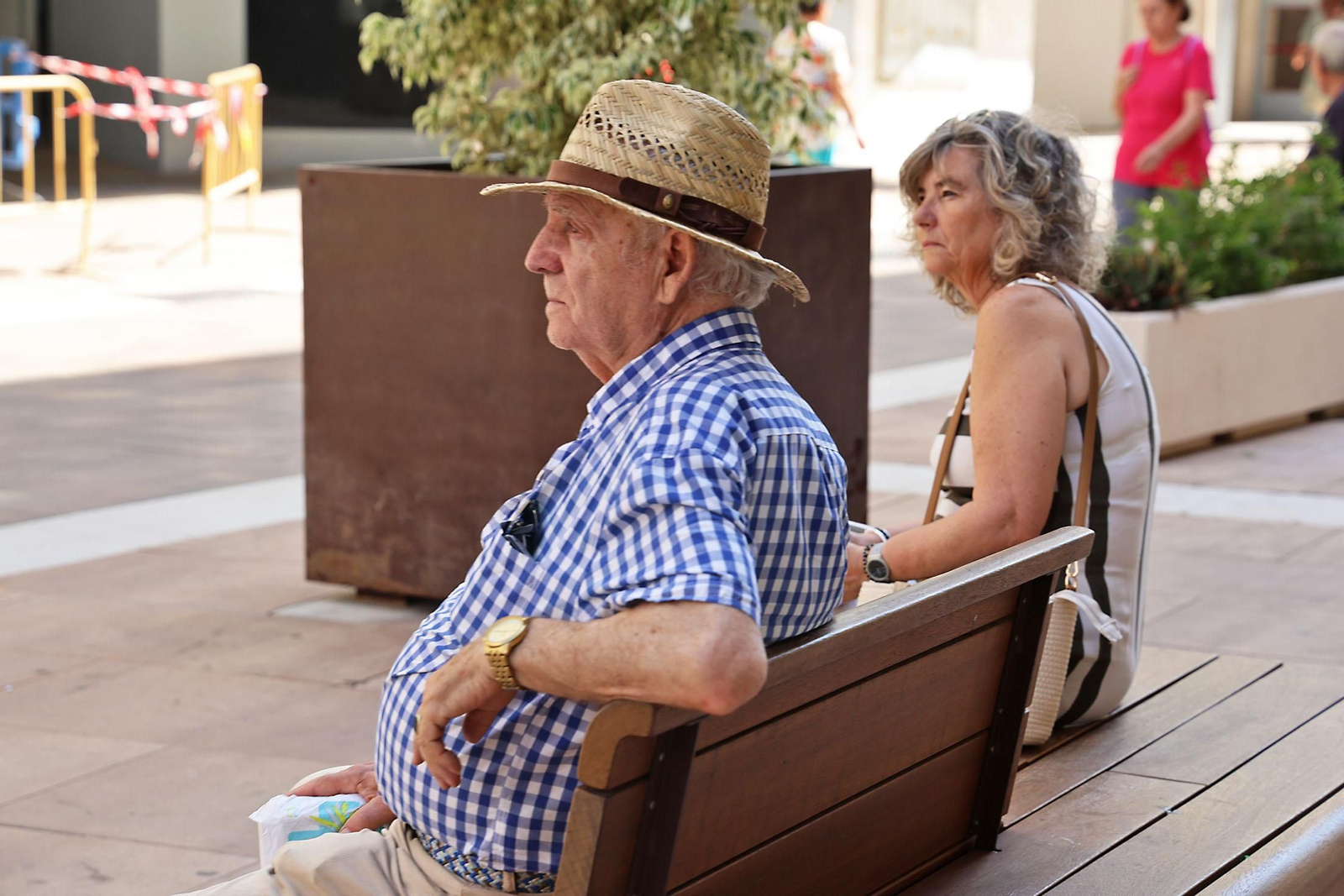 Imágenes del bullicio en las esquinas de la Placeta