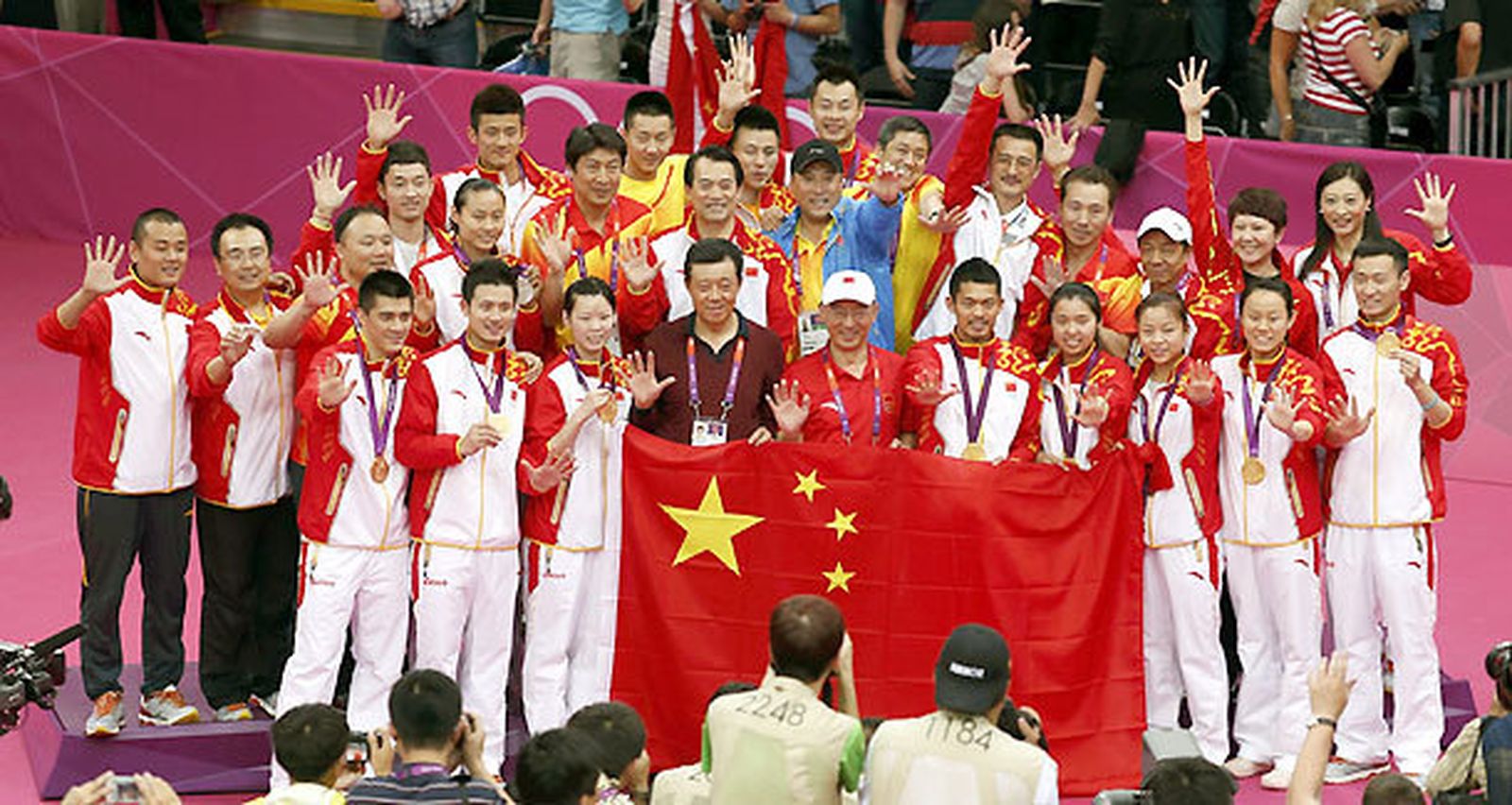 China se lleva todas las medallas de oro en bádminton
