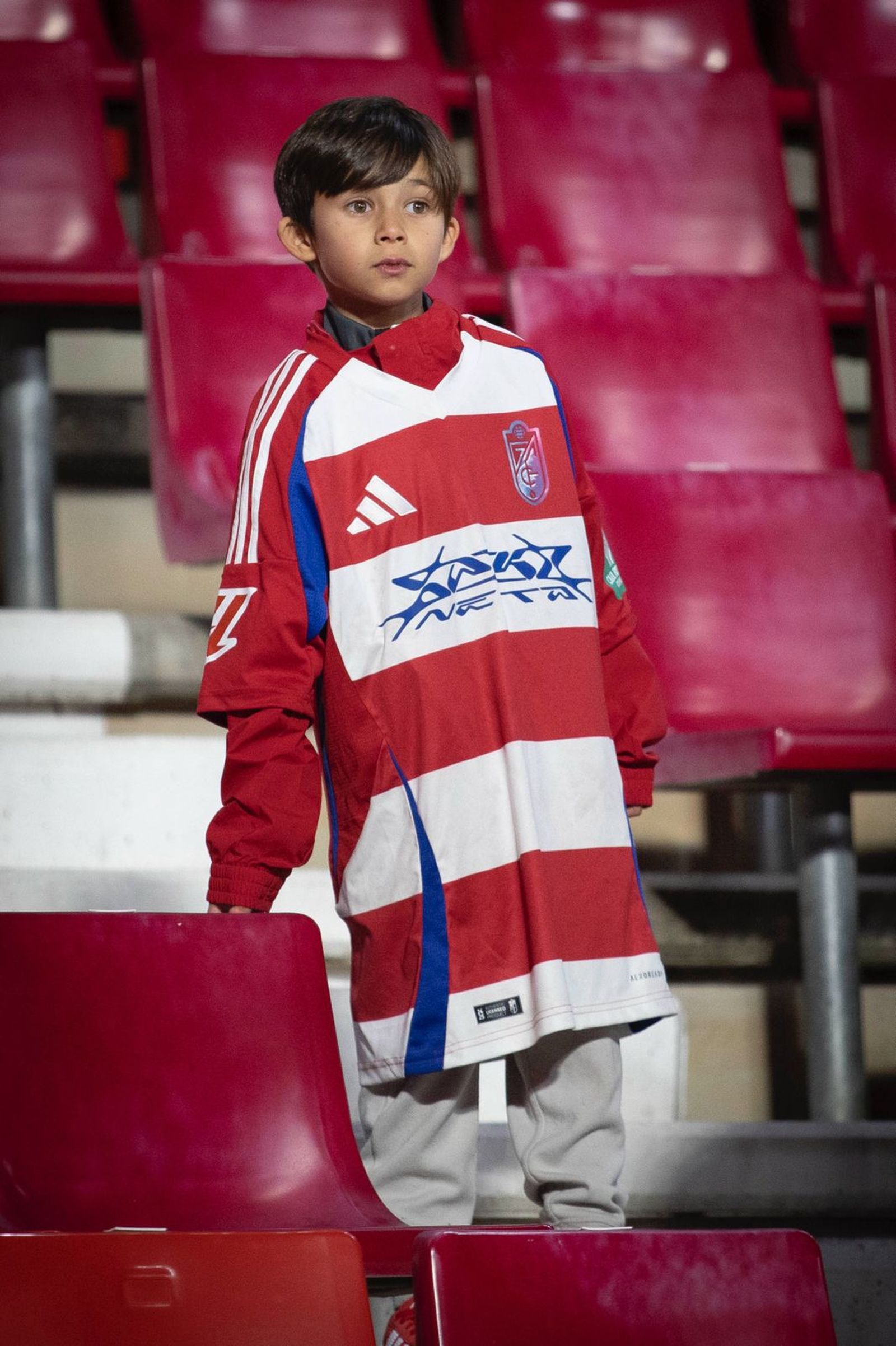 Encuéntrate en la grada de Los Cármenes en el Granada-Burgos