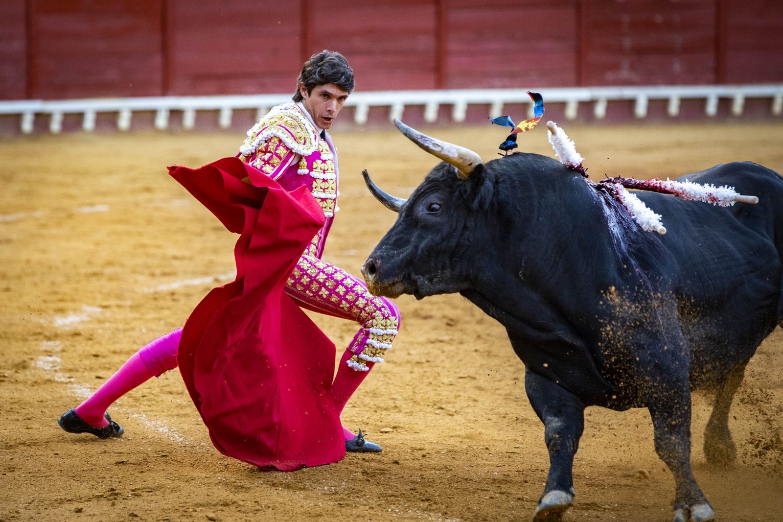 Diego Urdiales, Sebastián Castella y Daniel Luque, en la plaza de toros de El Puerto