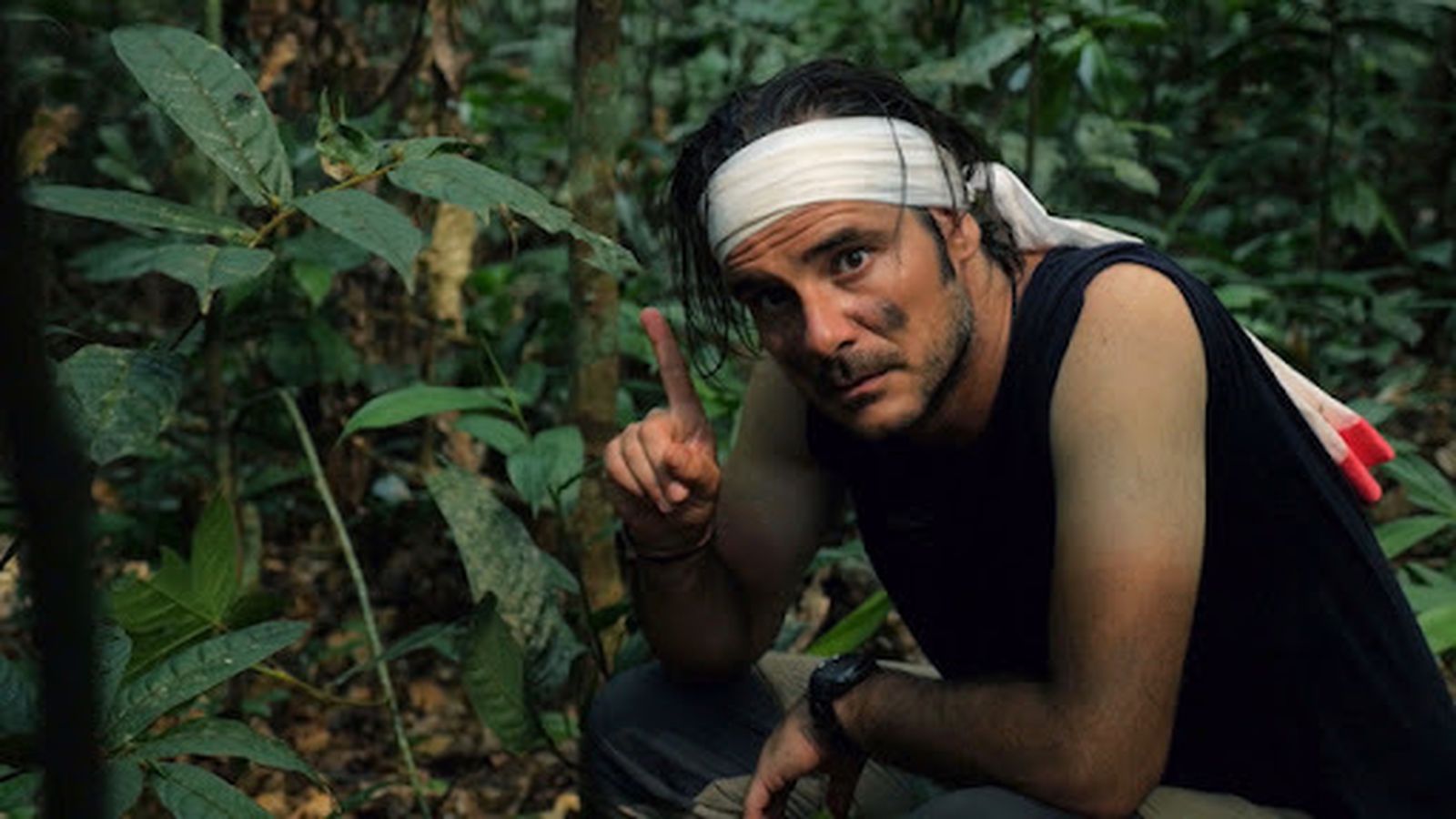 José Antonio Ruiz en plena expedición