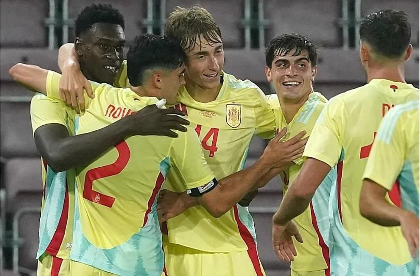 Dean Huijsen, goleador con España sub 21
