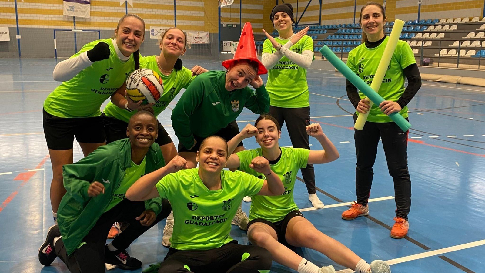 El buen ambiente impera en el Guadalcacín FSF de cara a su cita ante el Ourense. El buen ambiente impera en el Guadalcacín FSF de cara a su cita ante el Ourense.