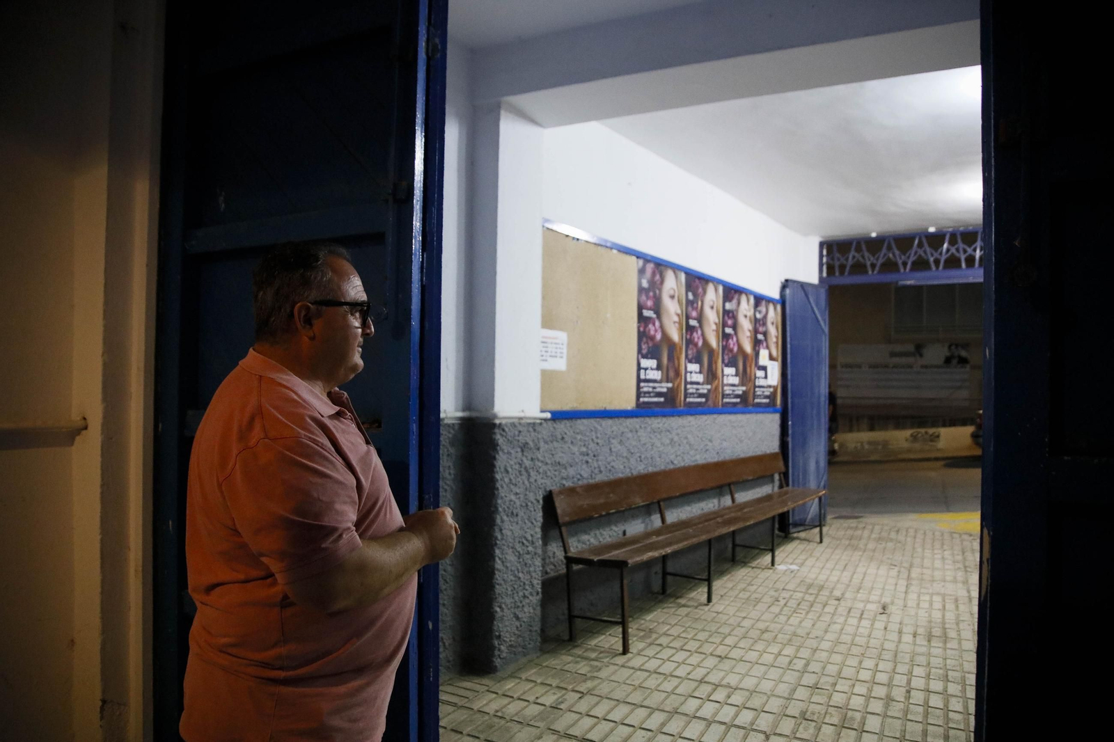 Imágenes de la última proyección en el cine de verano de Garrucha Imágenes de la última proyección en el cine de verano de Garrucha