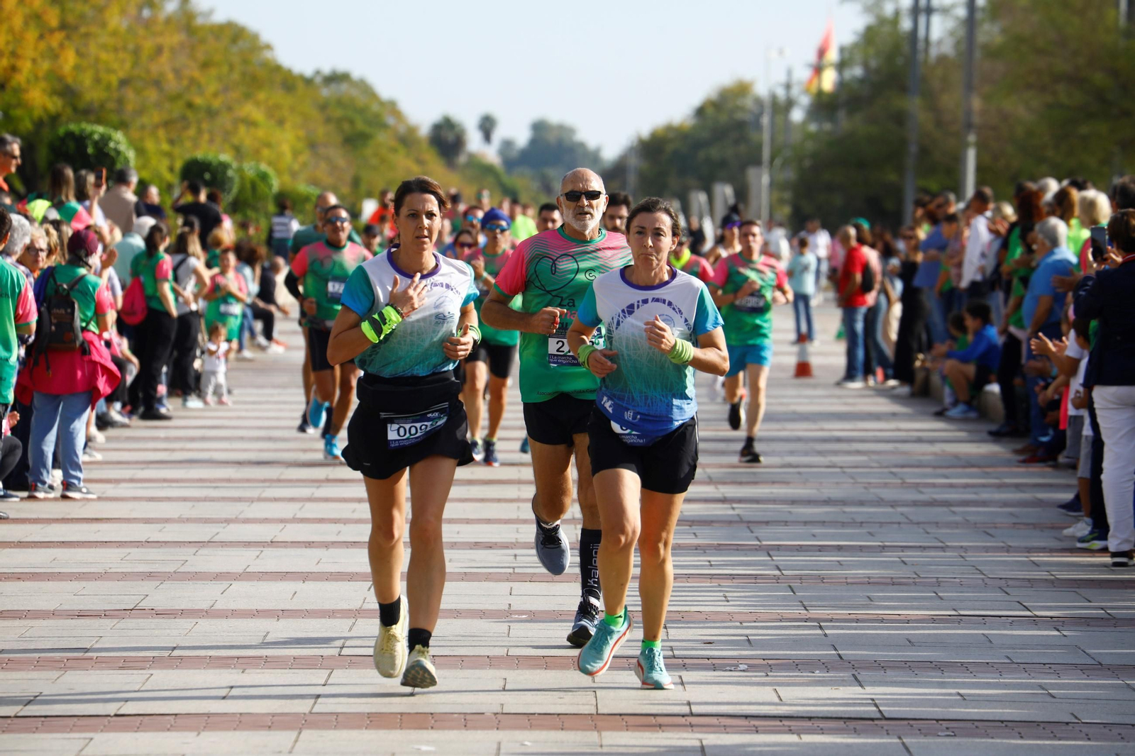 Marcha contra el cáncer celebrada en Córdoba.
