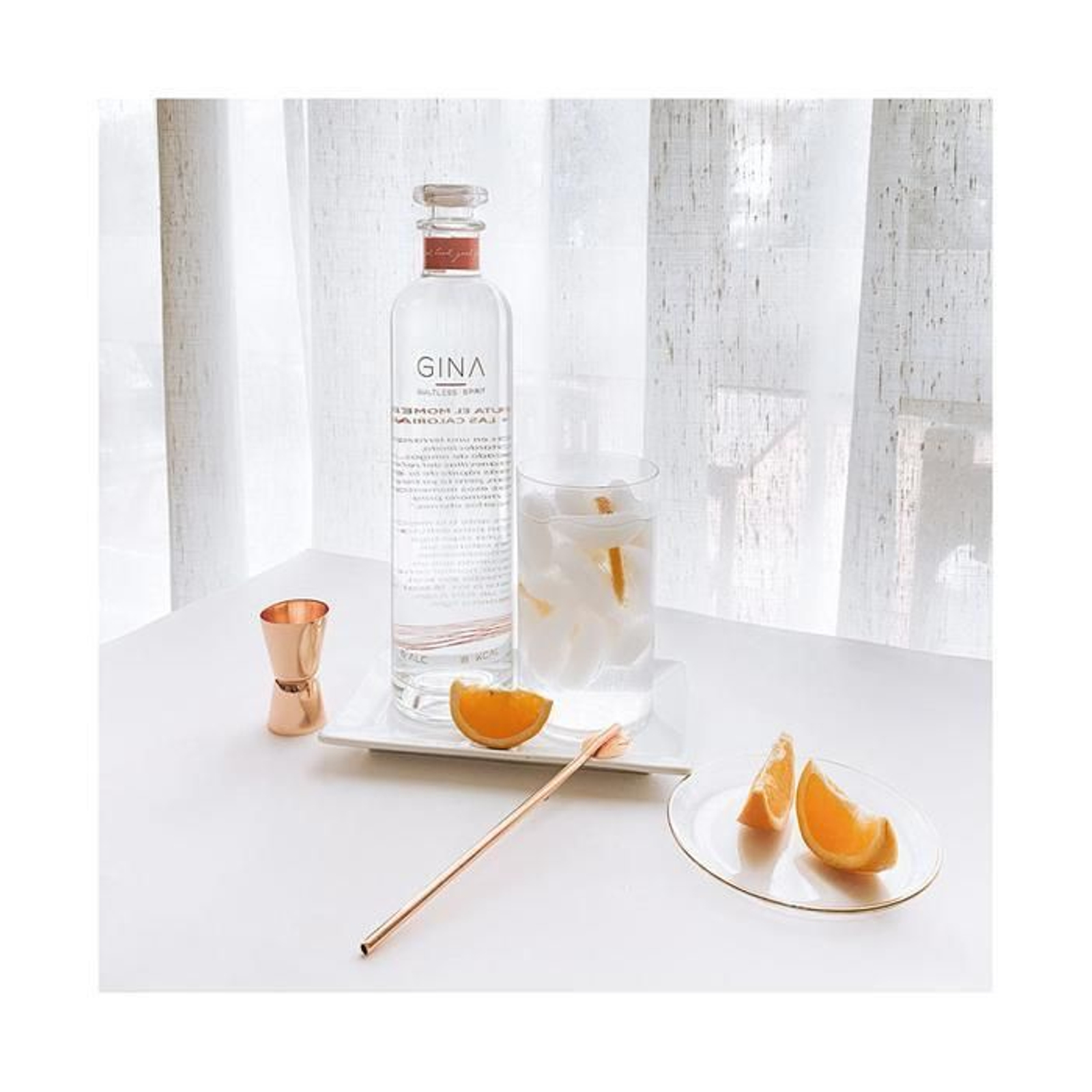 La nueva ginebra Gina.